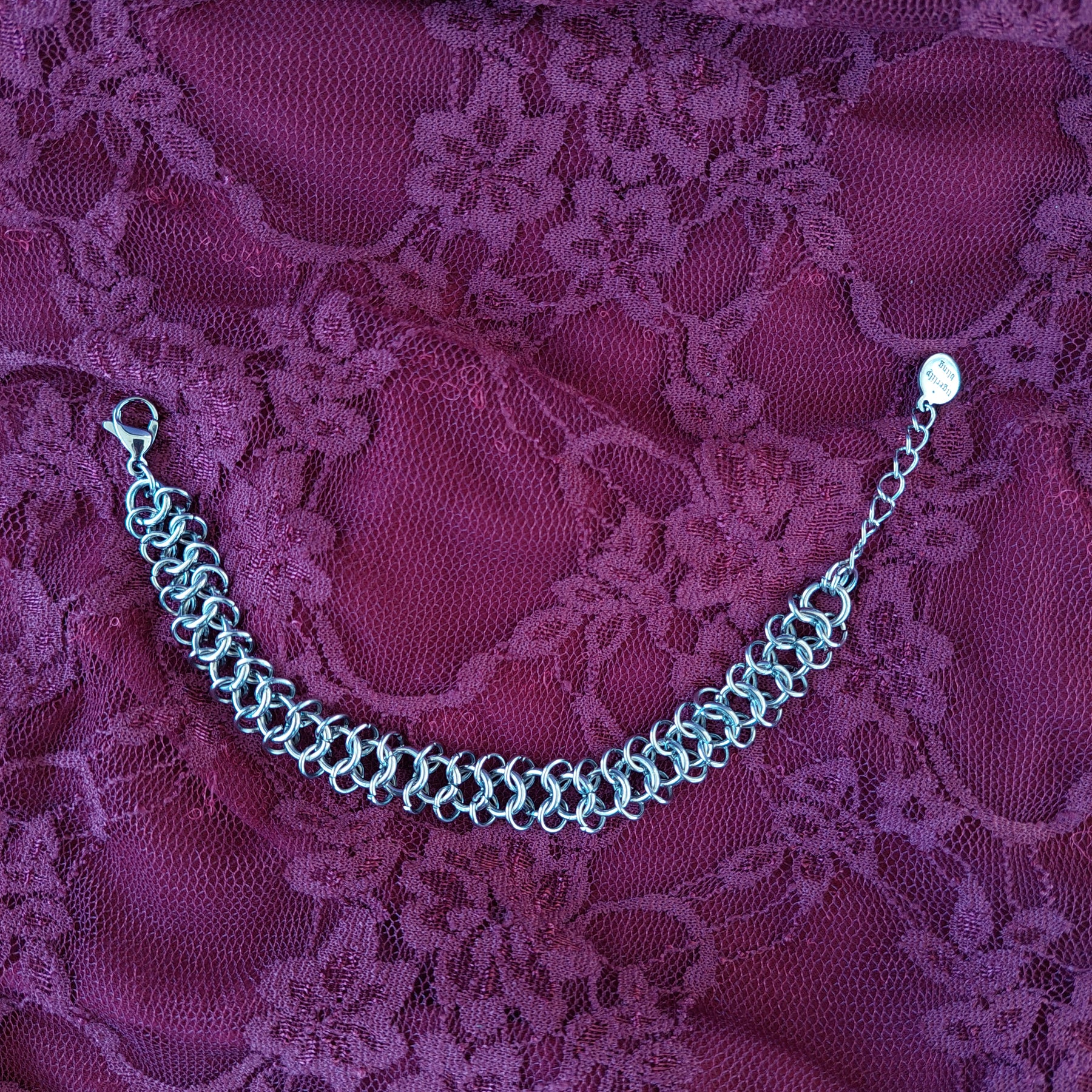 European 4 in 1 chainmaille bracelet