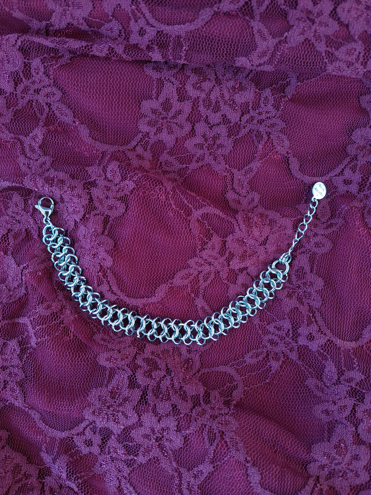 European 4 in 1 chainmaille bracelet