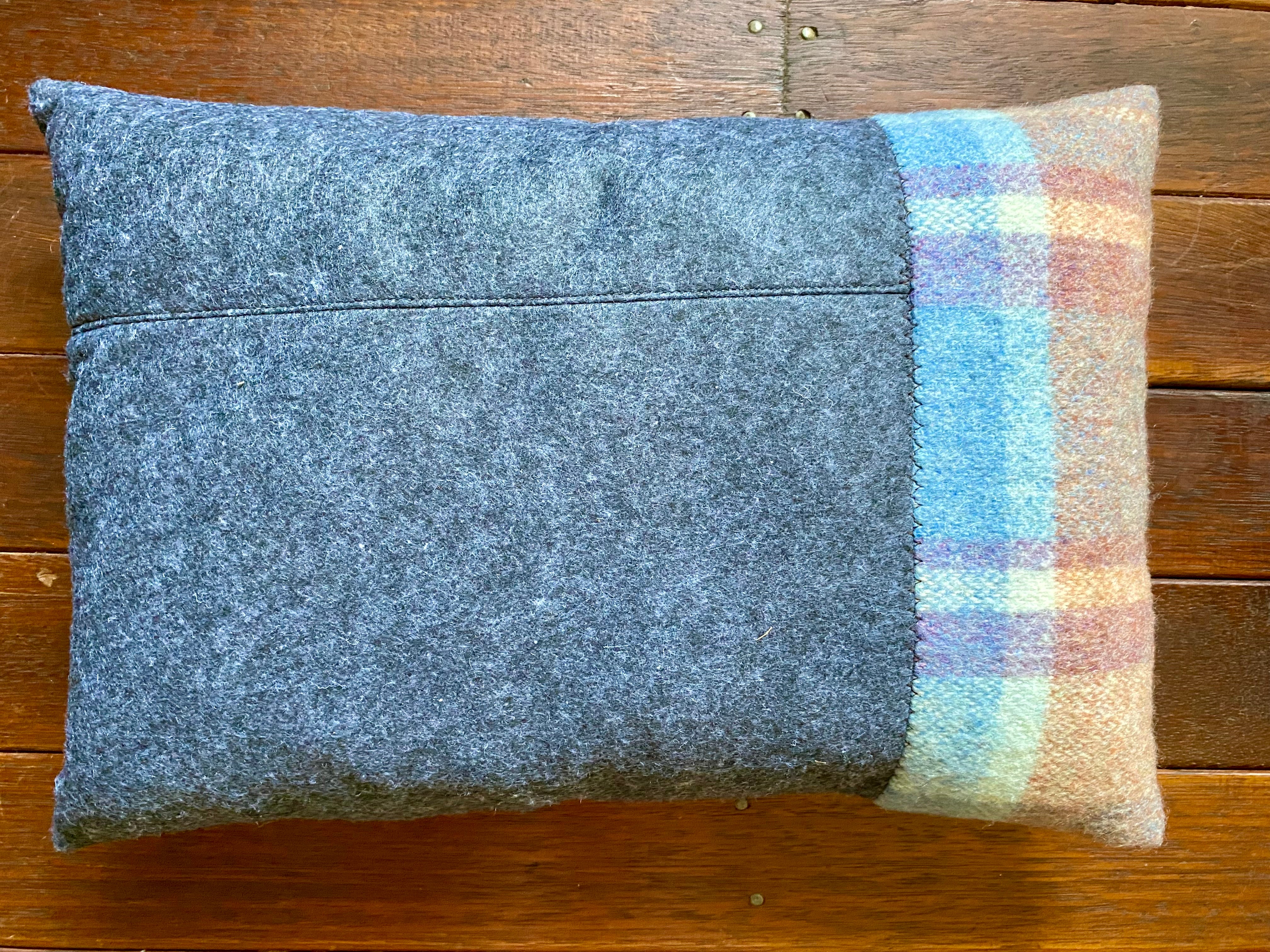 Upcycled Highland Cow Cushion