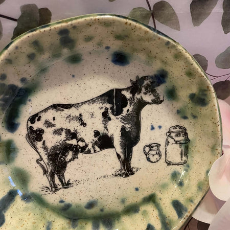 Dairy Cow Bowl / Plate