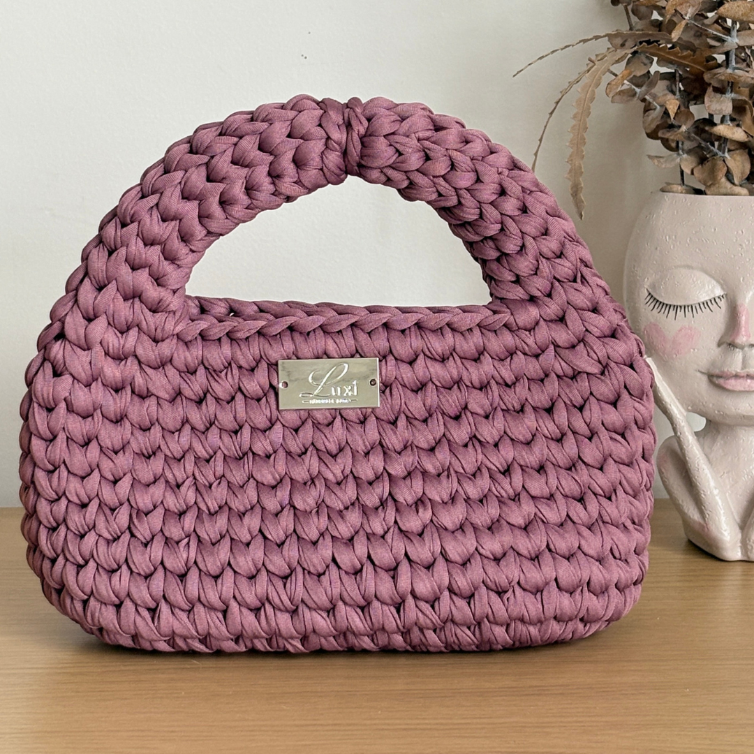 Mini Bag - Chunky T-shirt Yarn