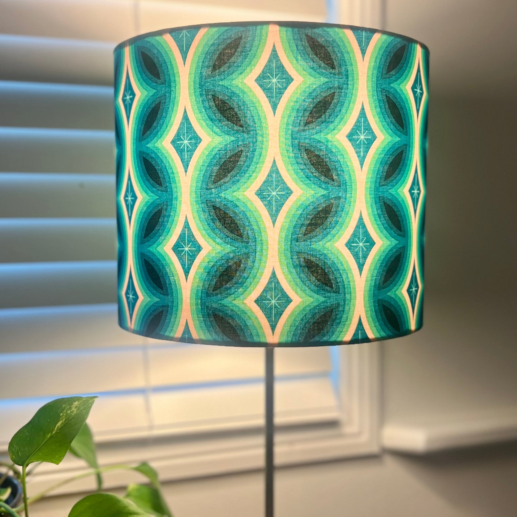 Handmade retro lampshade