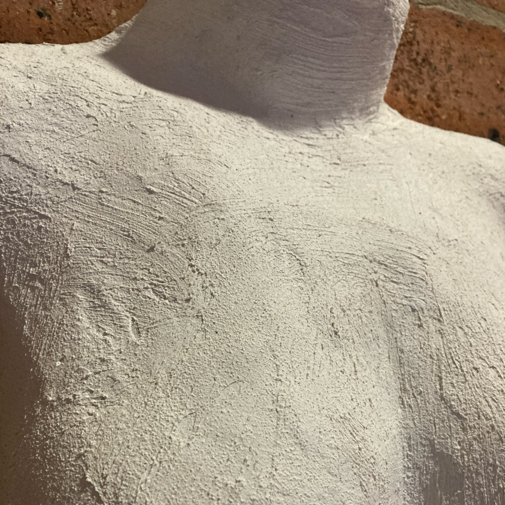 Handmade Torso Substrate for Mosaic