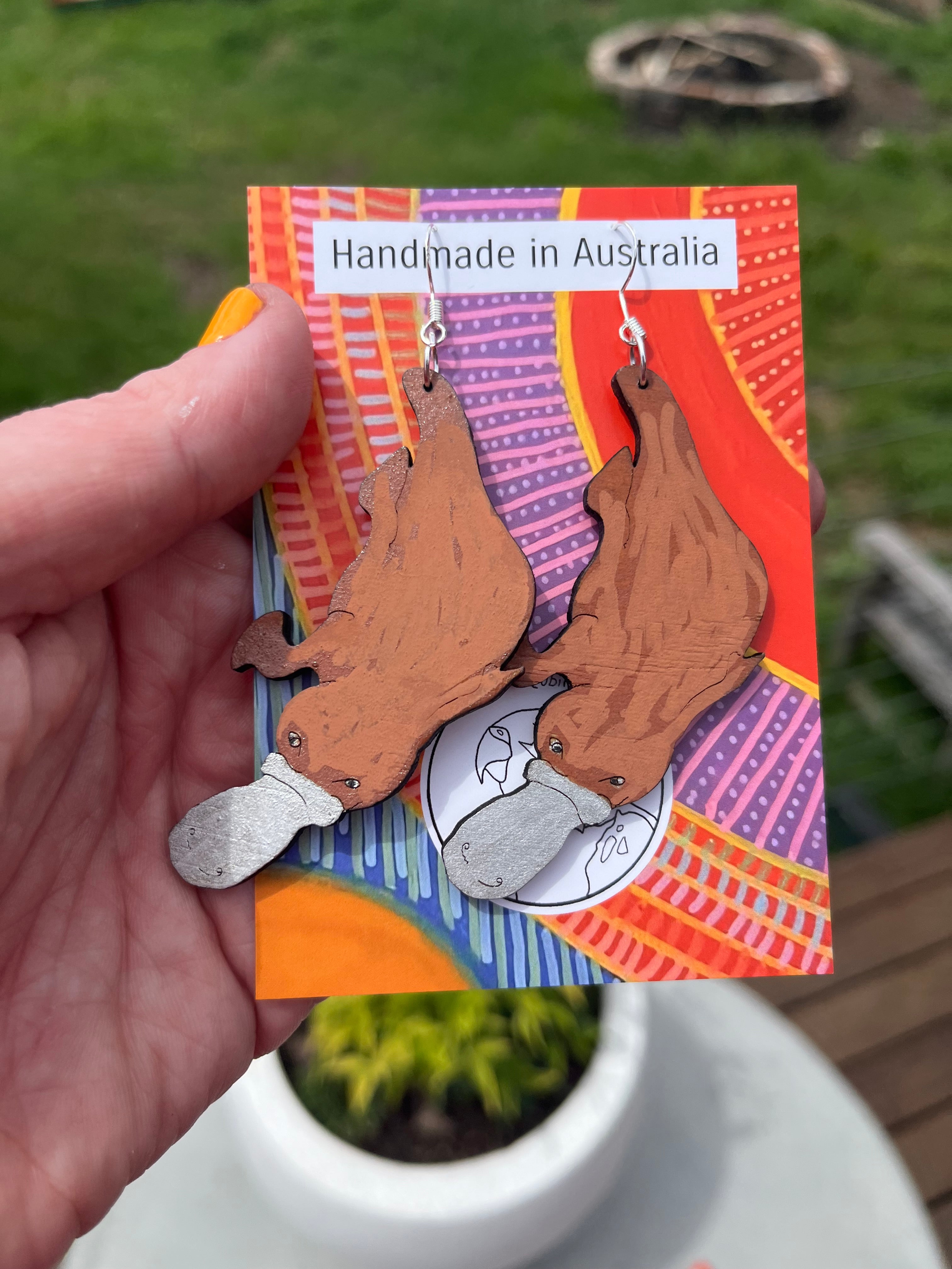 Platypus Earrings