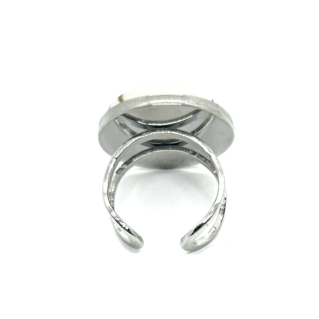 Kimono Ring - Adjustable Red