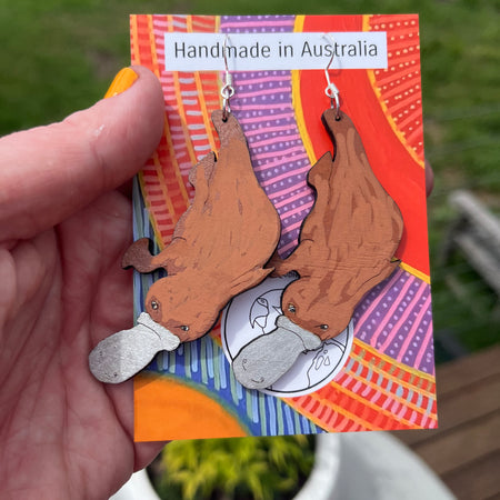 Platypus Earrings