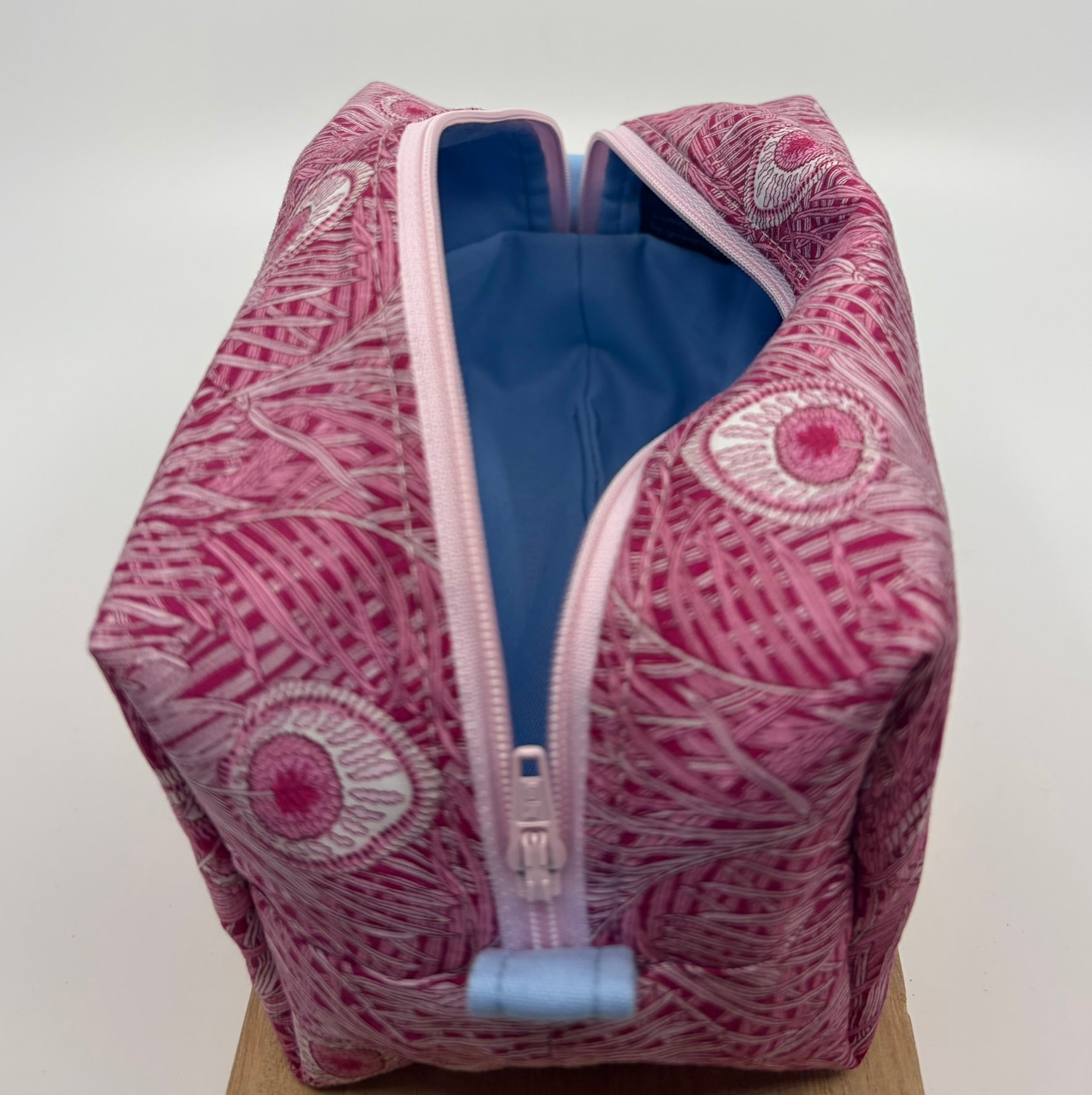 Liberty Fabric Luxury Handmade gift box including a zipper pouch, ear rings and scrunchie