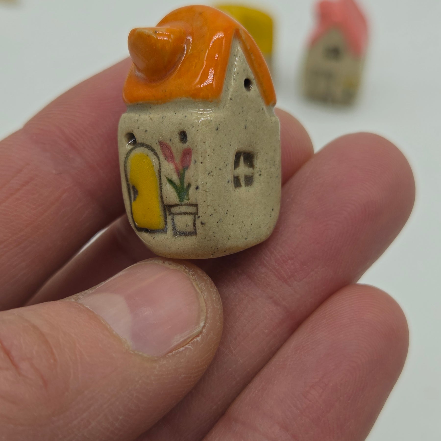 Tiny Ceramic Village - Sunset Street