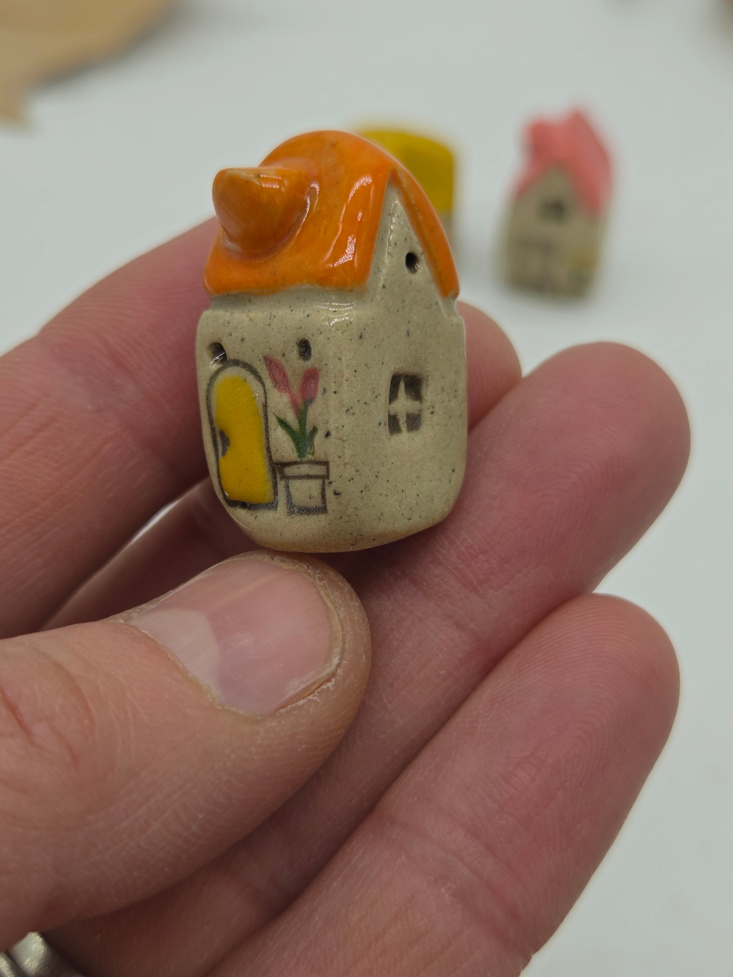 Tiny Ceramic Village - Sunset Street