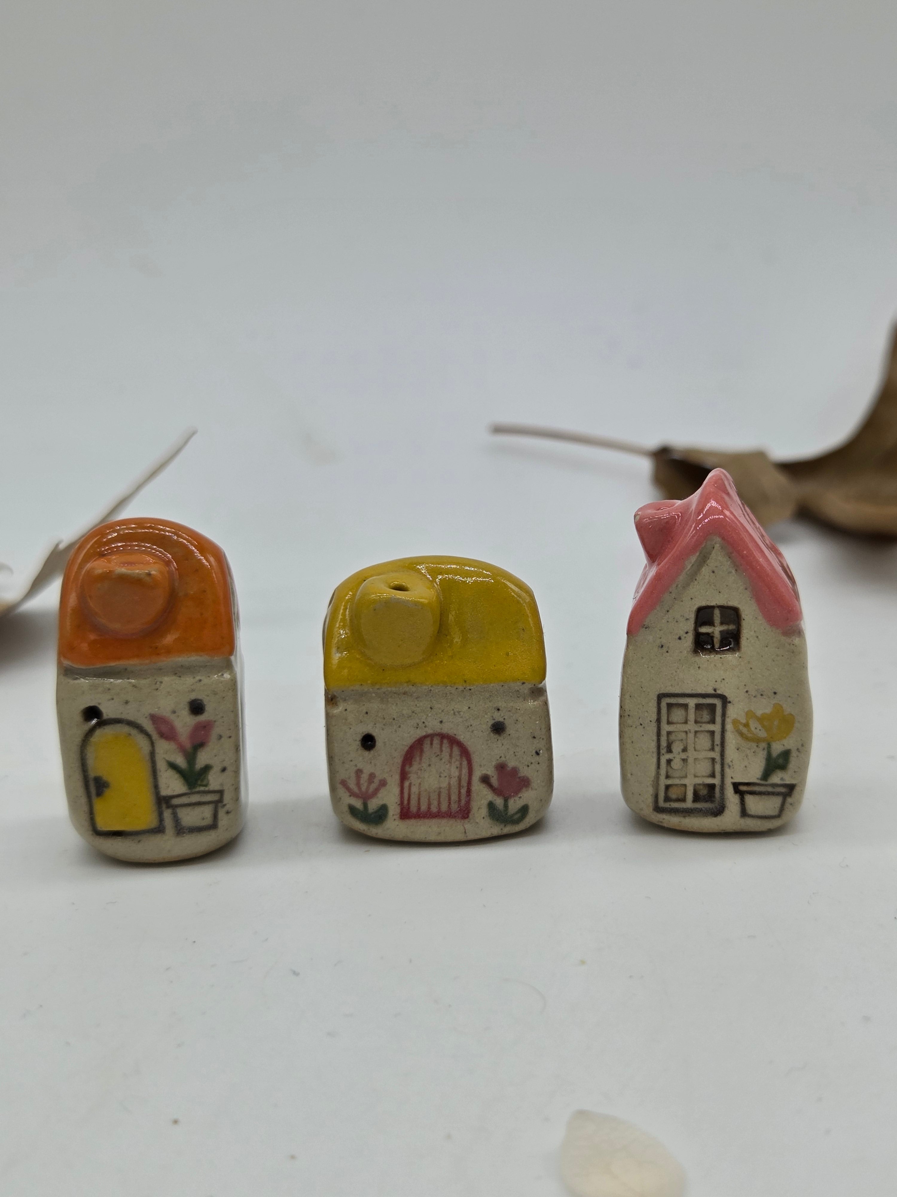 Tiny Ceramic Village - Sunset Street