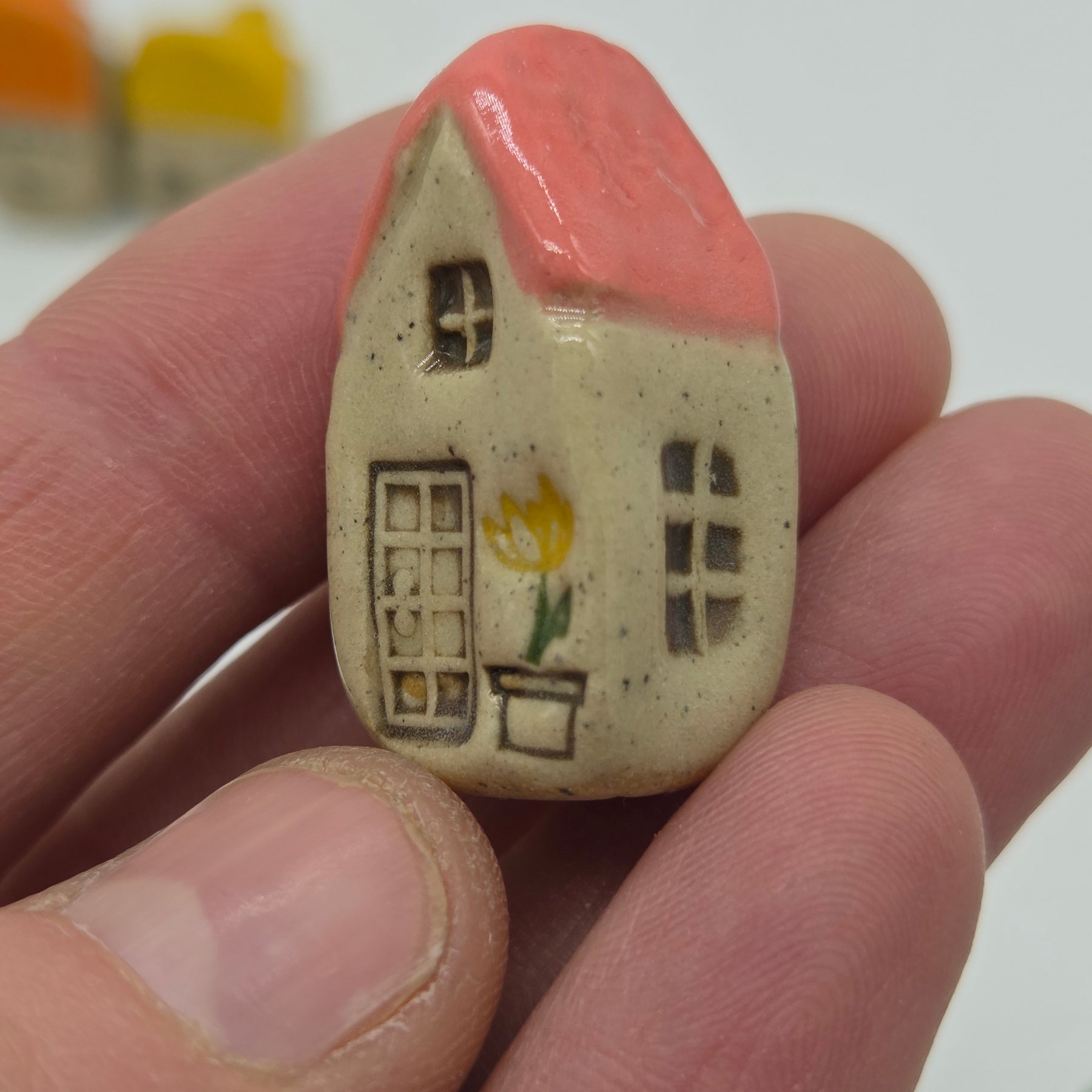 Tiny Ceramic Village - Sunset Street
