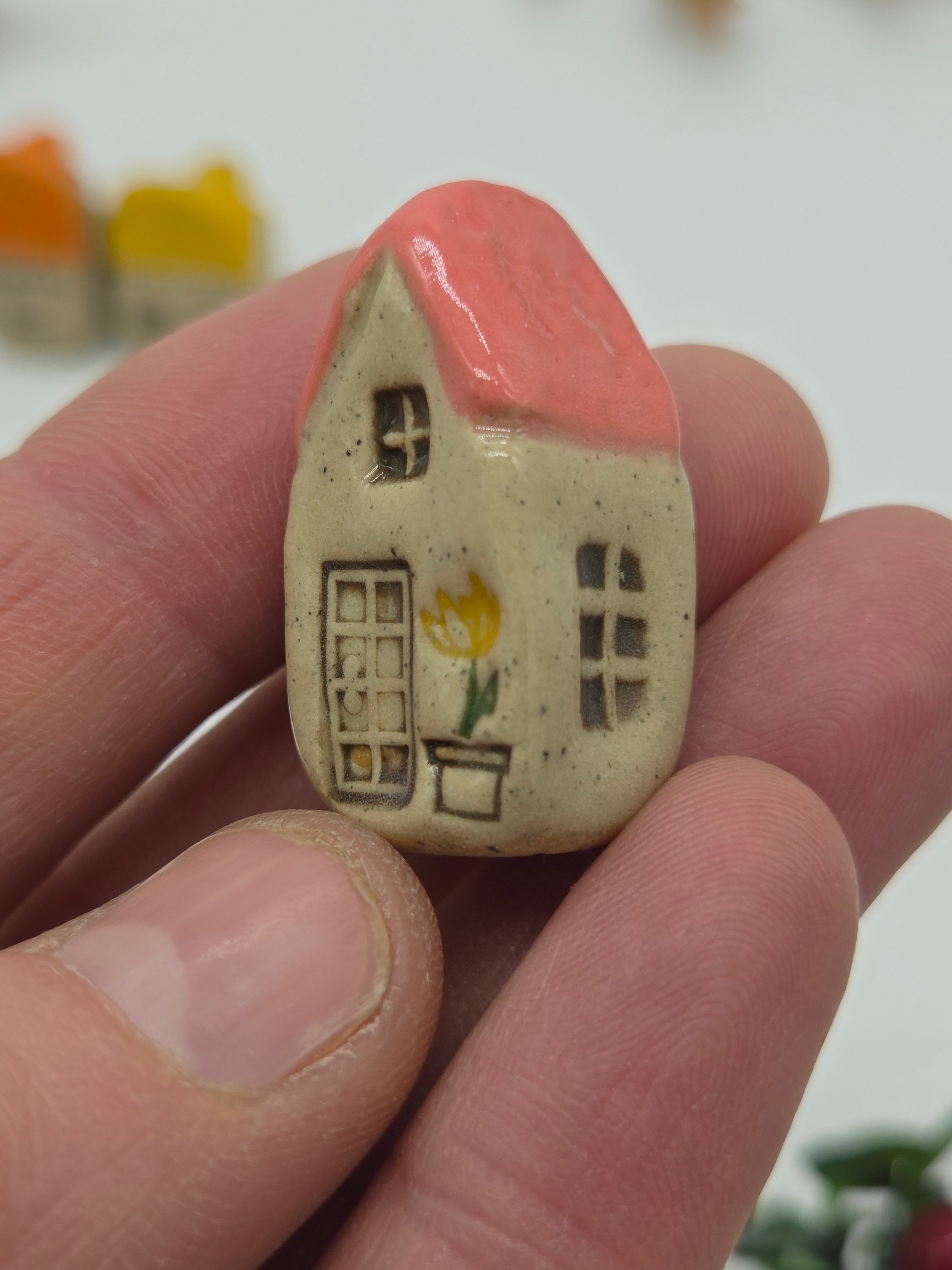 Tiny Ceramic Village - Sunset Street