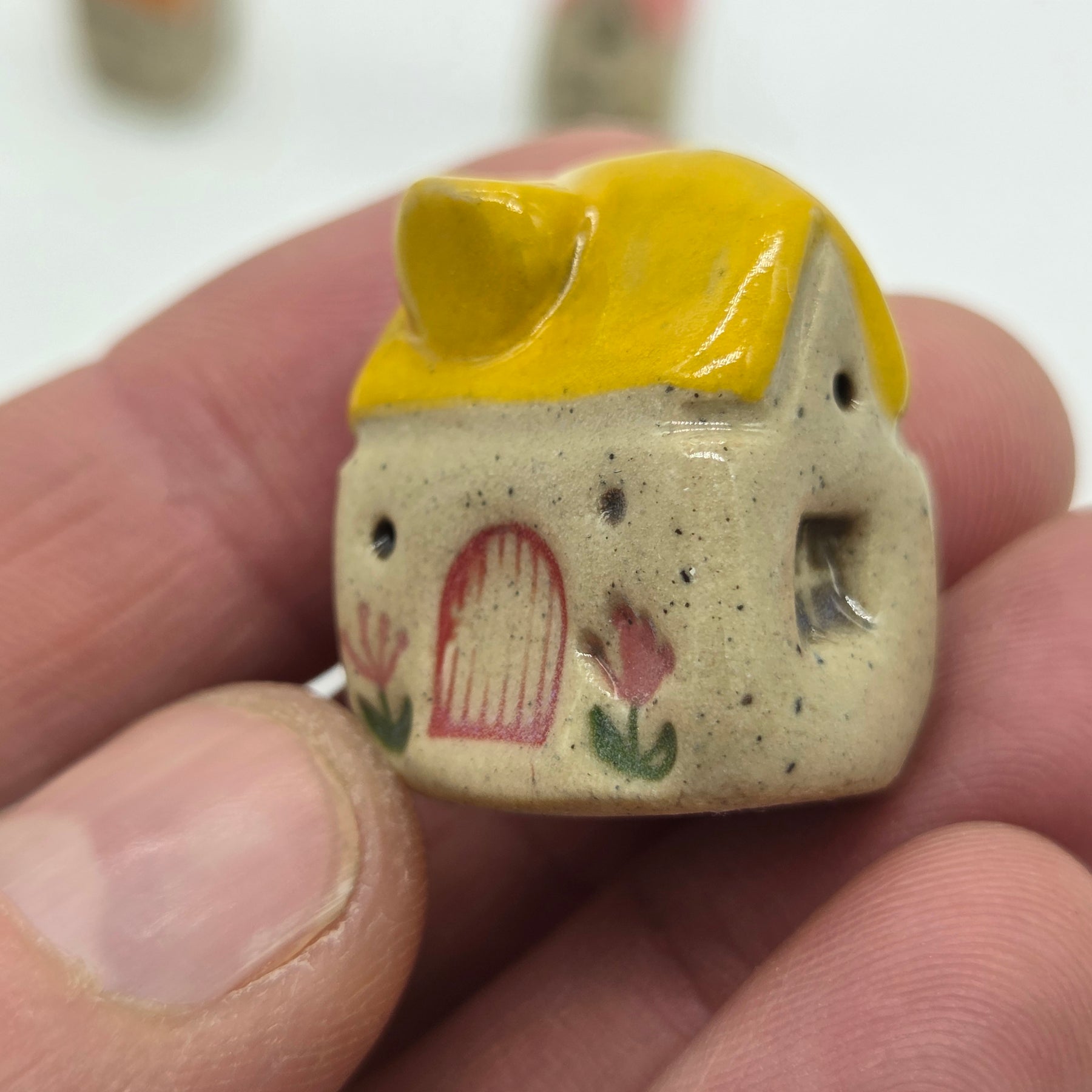 Tiny Ceramic Village - Sunset Street