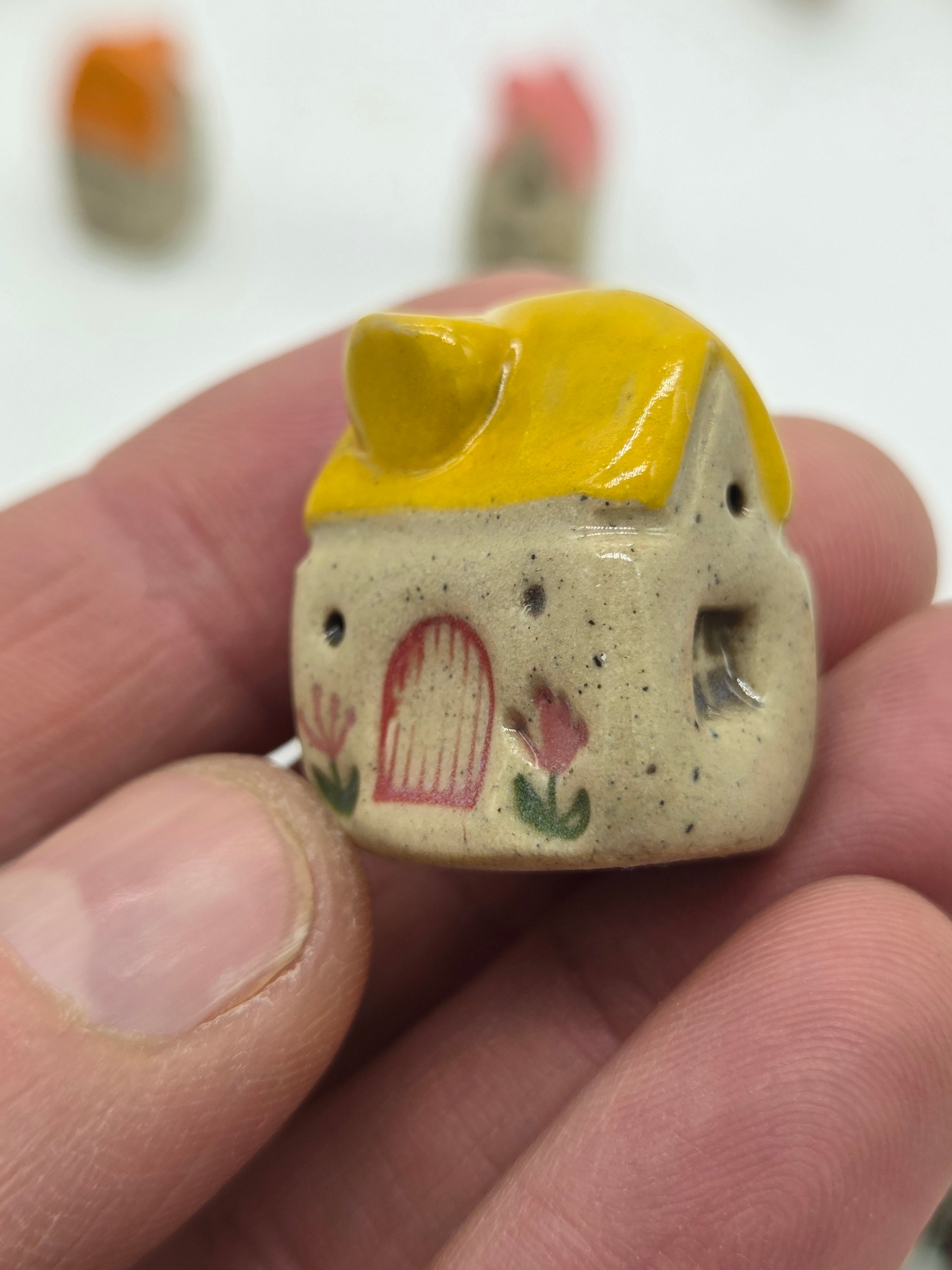 Tiny Ceramic Village - Sunset Street