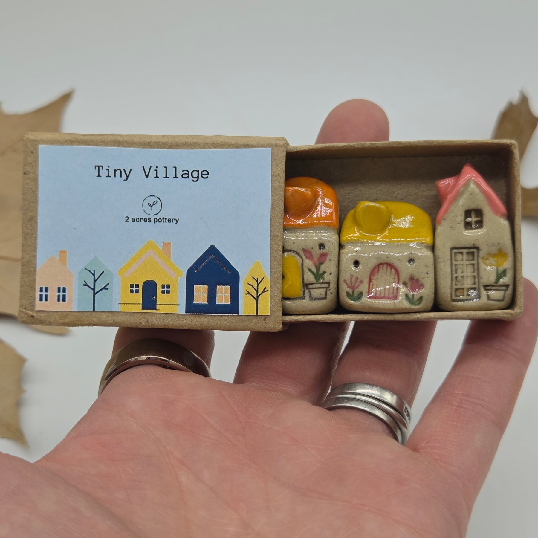 Tiny Ceramic Village - Sunset Street