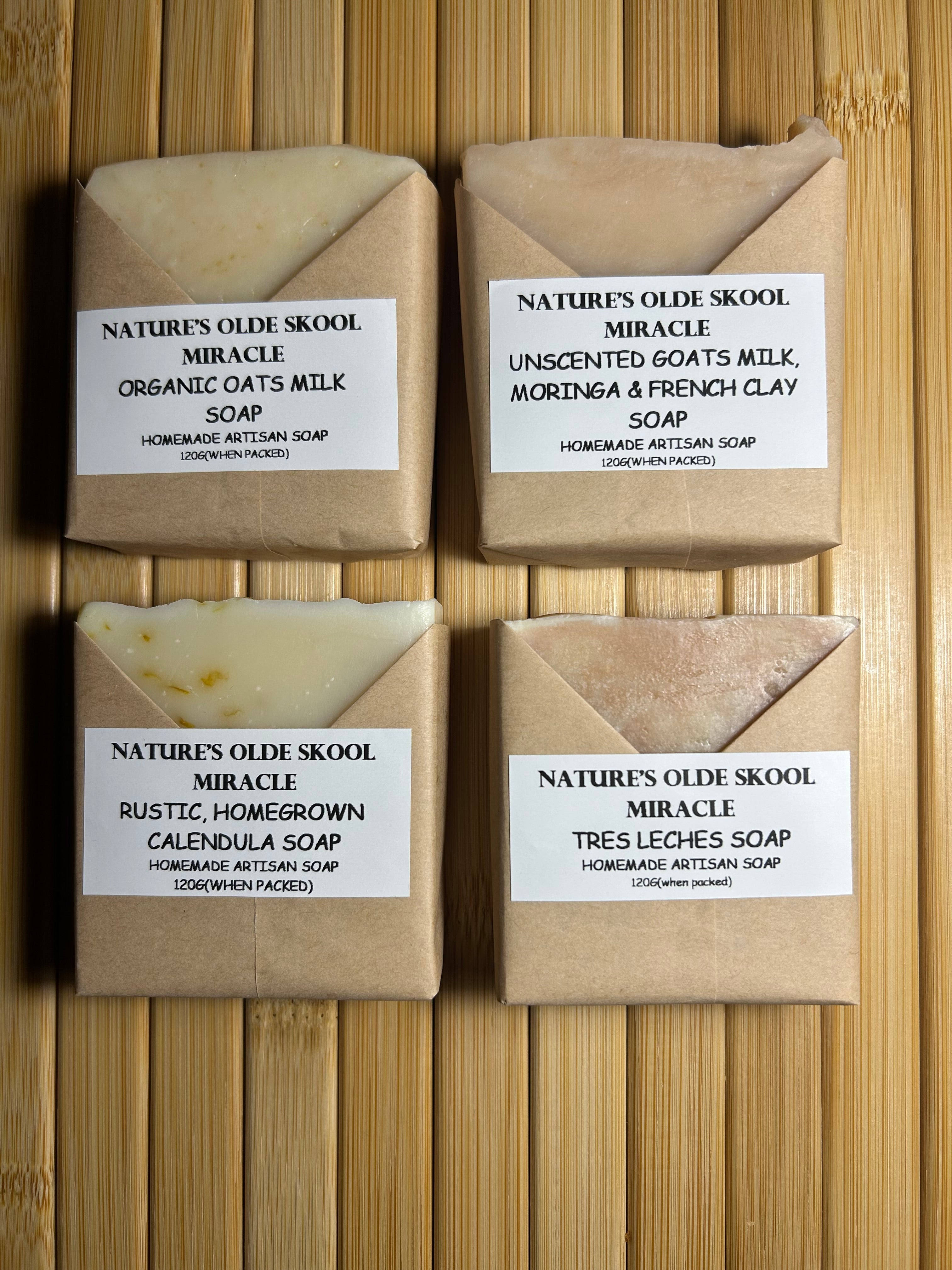 All Natural Handmade Soap Gift Pack | Sensitive Skin | Pure & Gentle