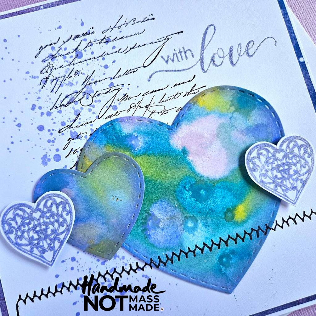 "With Love", Congratulations, greeting card