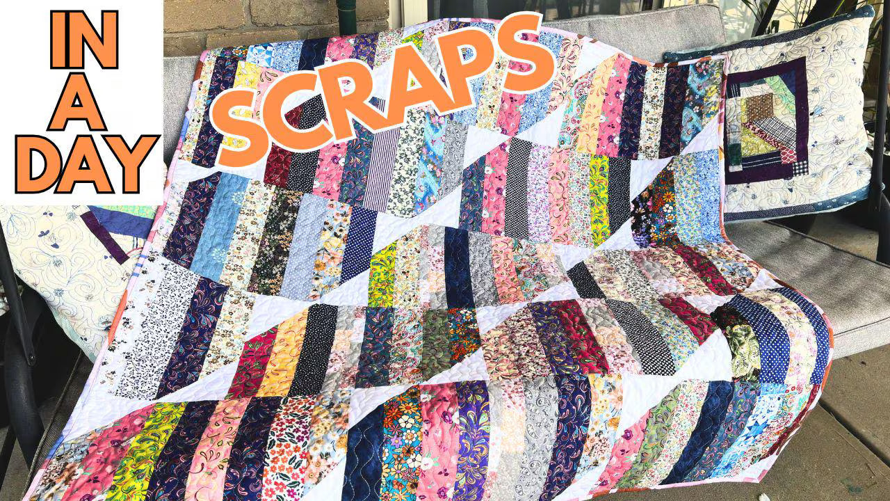 Strips Quilt Pattern PDF: Beginner Friendly Design Supper easy
