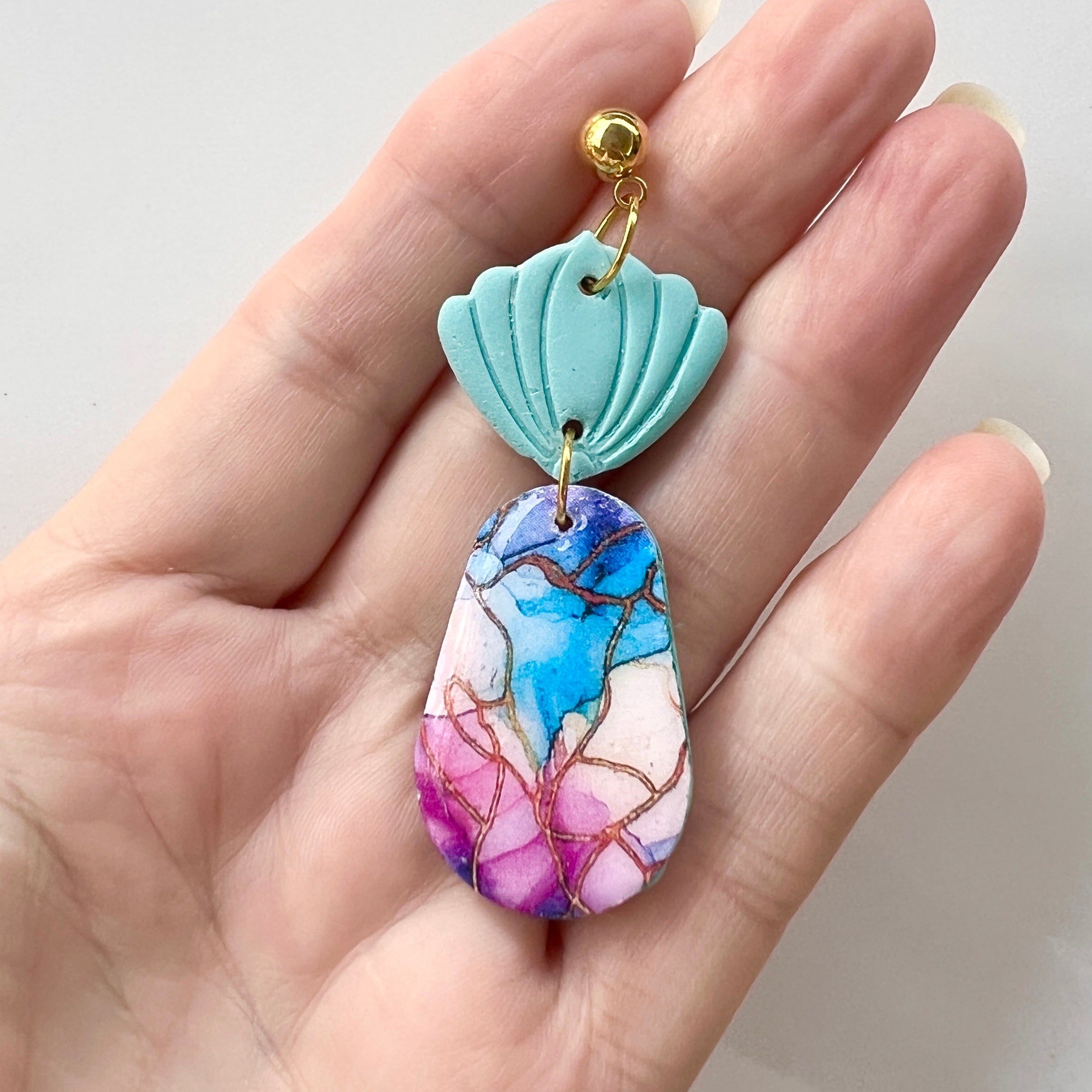 Earrings~Polymer Clay ~Dangles