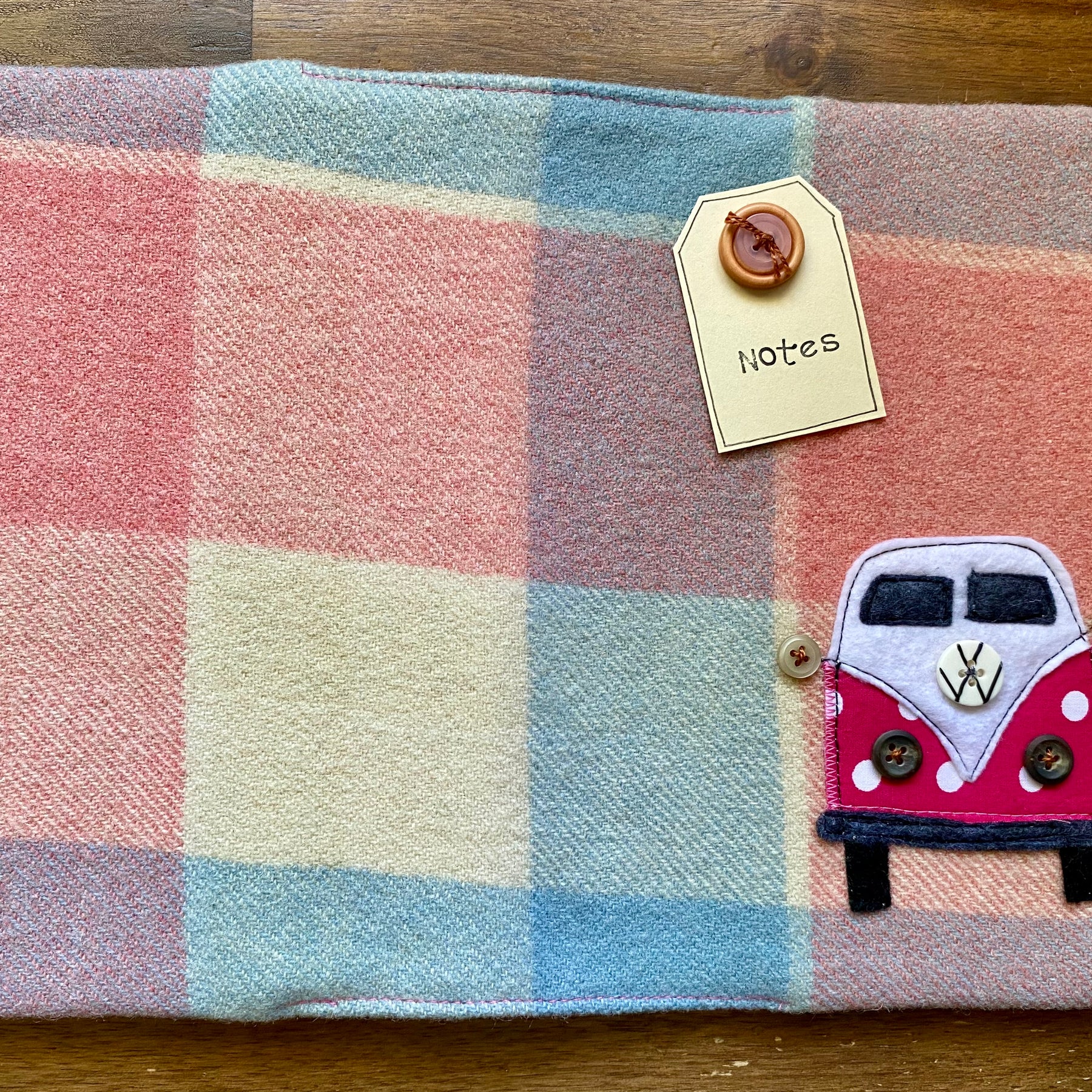 A5 Upcycled Notebook Kombi - Multi