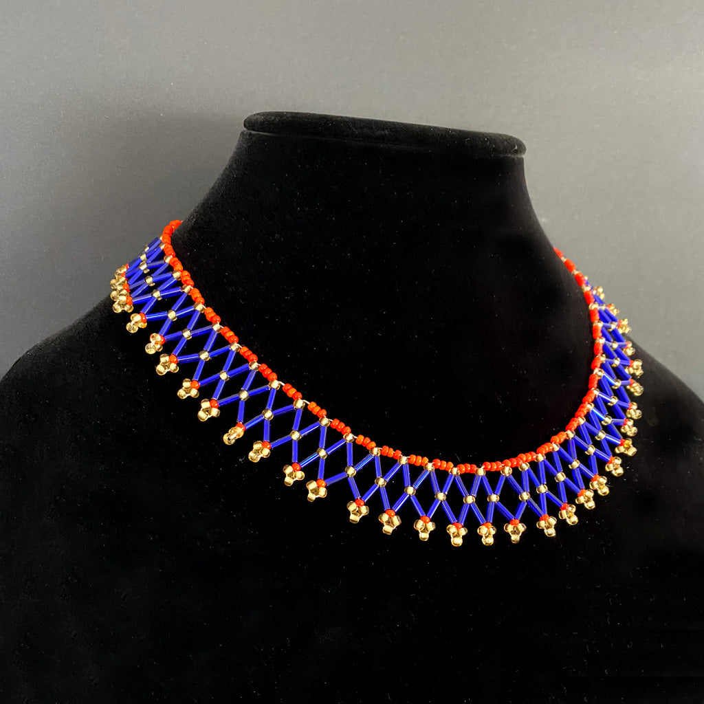 Necklace Egyptian Beaded