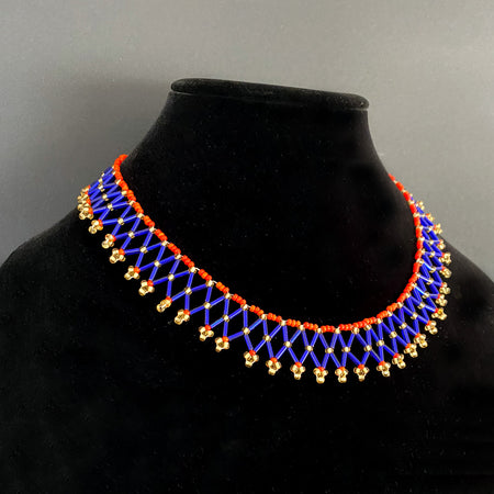 Necklace Egyptian Beaded
