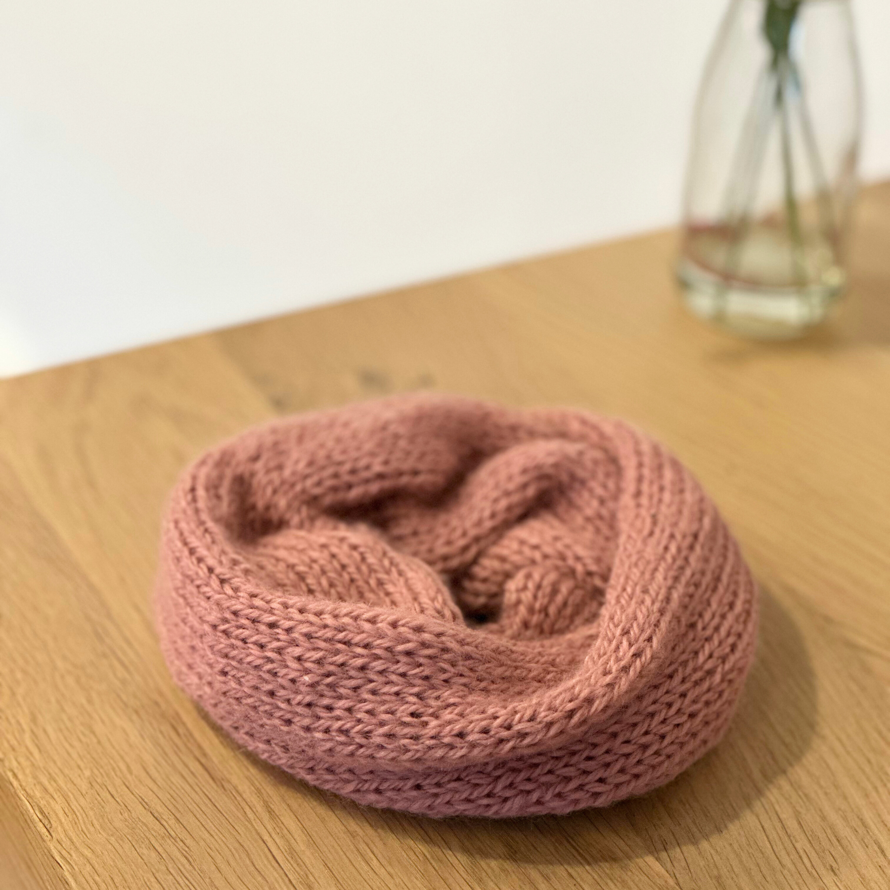 Oversized Vegan Knit Scrunchie