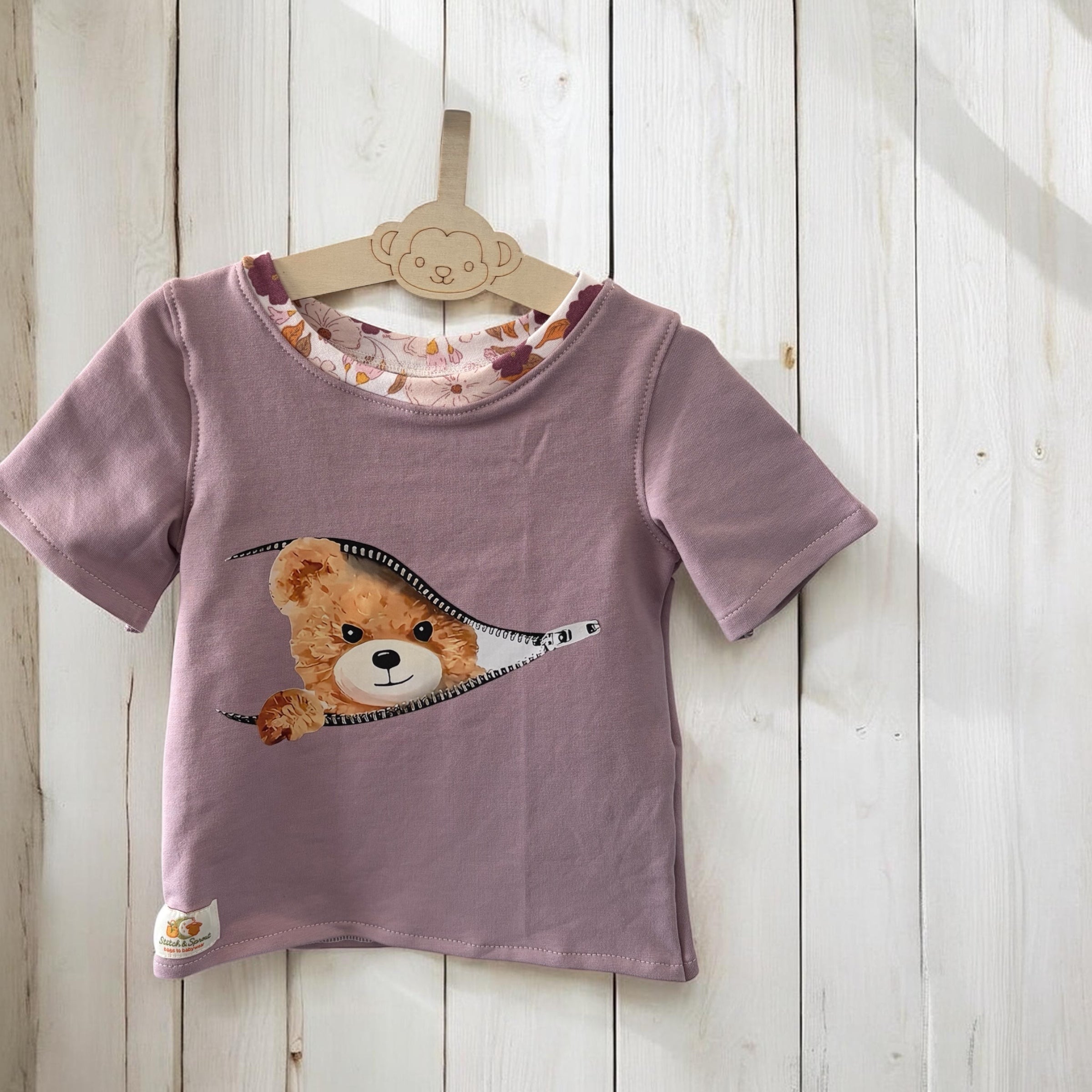 CHEEKY TED FRENCH TERRY TEE SHIRT