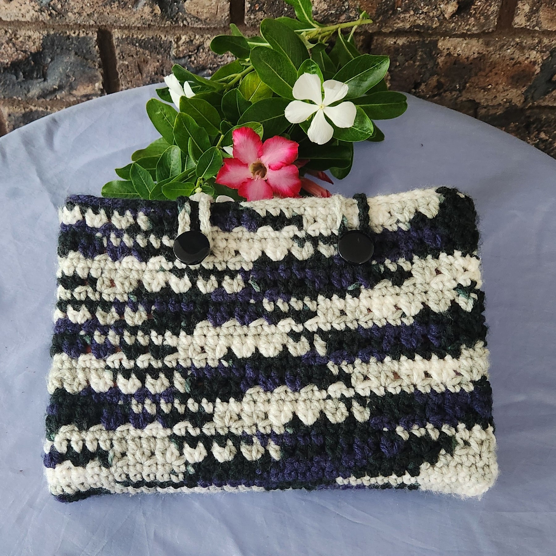 Crocheted Book Cover