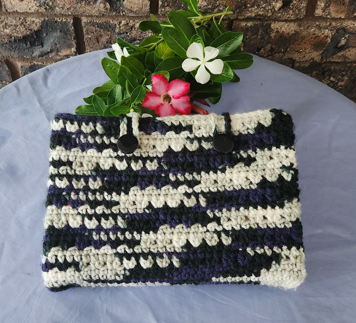 Crocheted Book Cover