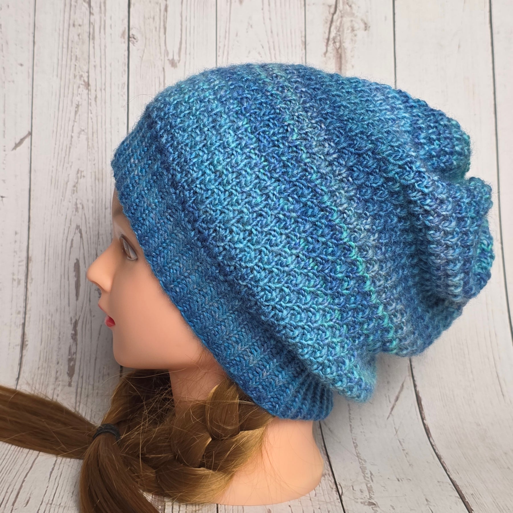 Hand Knitted Slouchy Beanie