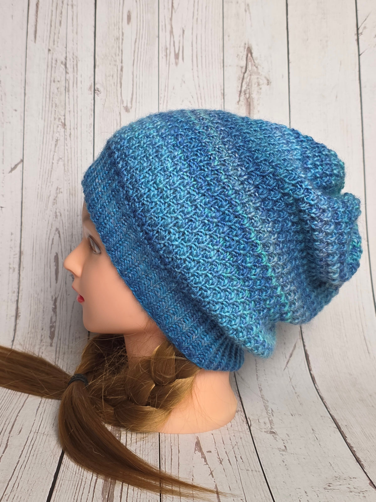 Hand Knitted Slouchy Beanie