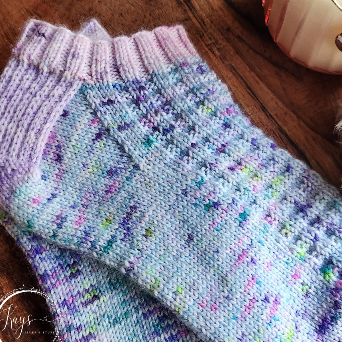 Hand Knitted Merino Women's Shortie Socks