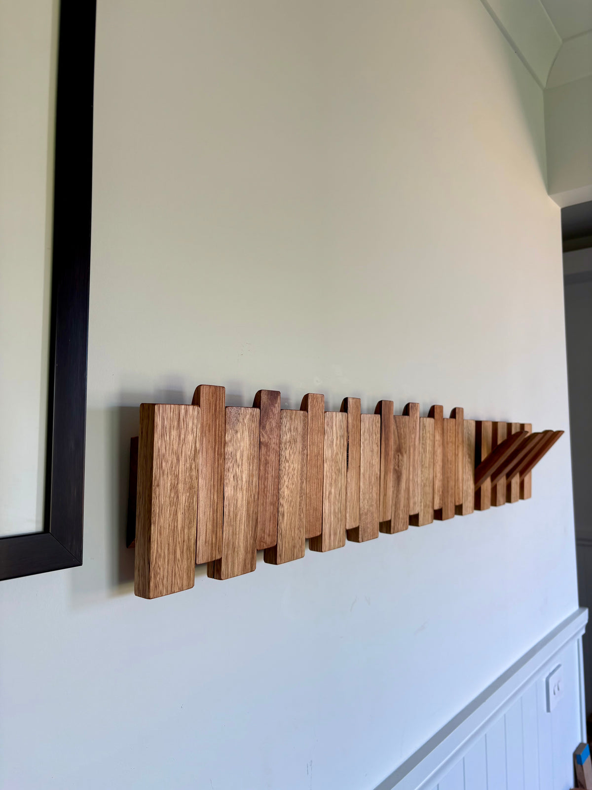 No.2 Tasmanian oak Piano style Coatrack