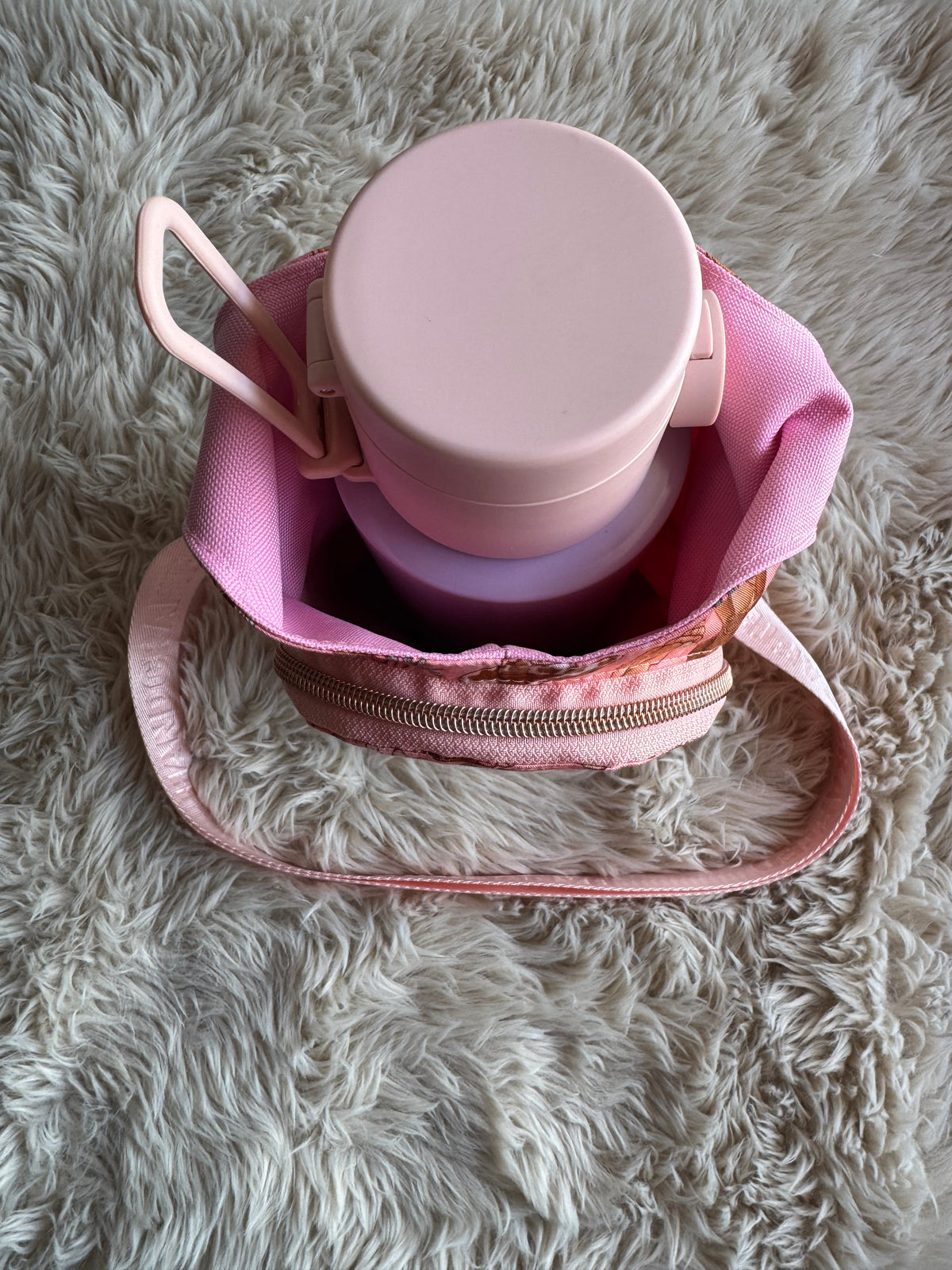 Sunset Cowgirl Water Bottle Sling
