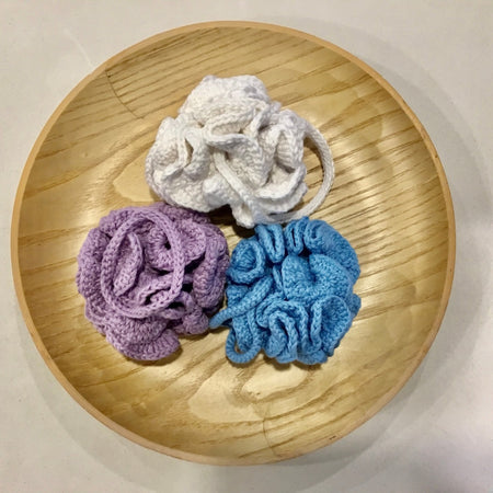 Crocheted Eco-Friendly Bathroom Collection - Loofah