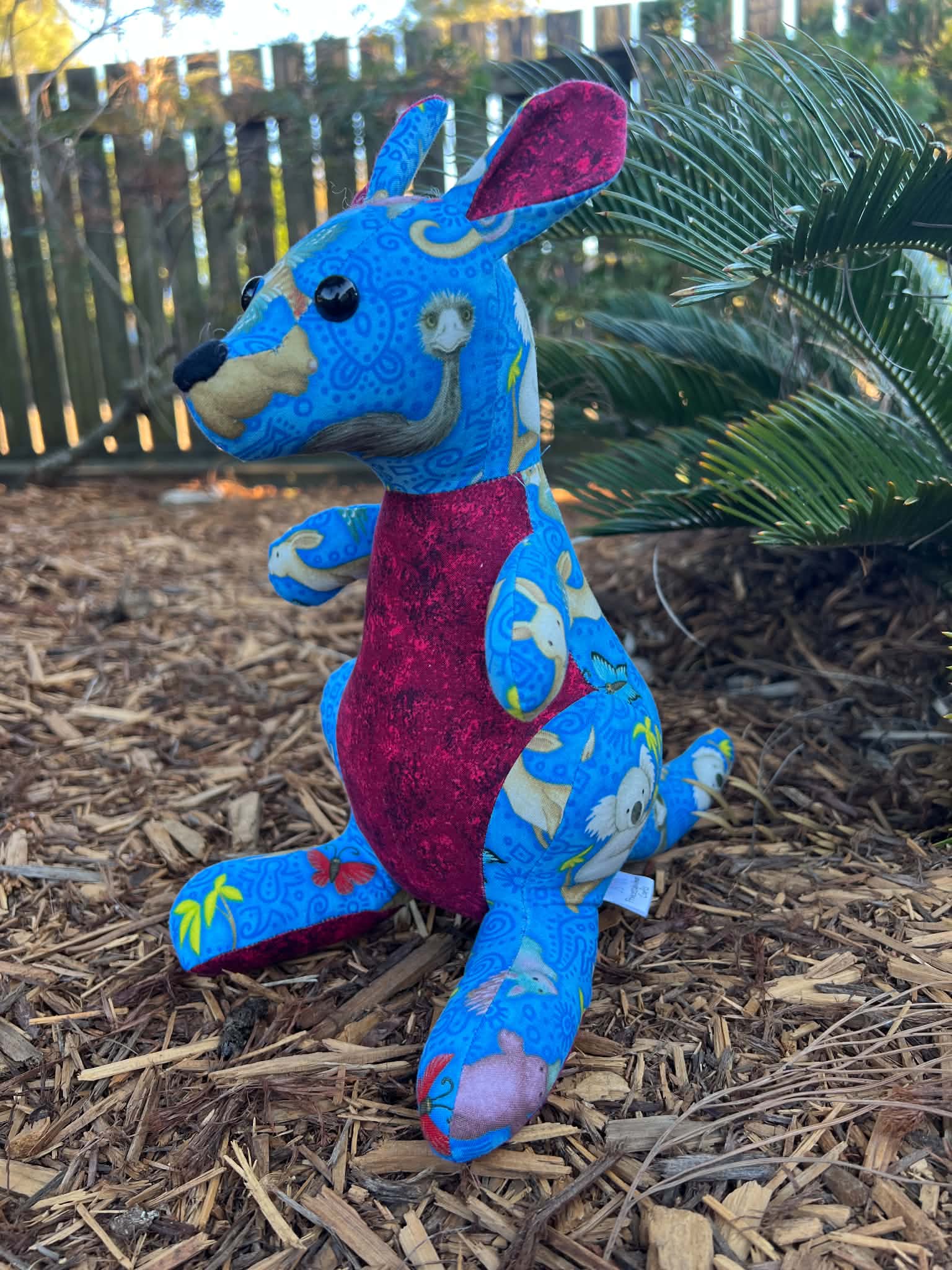 Handmade Fabric Kangaroo