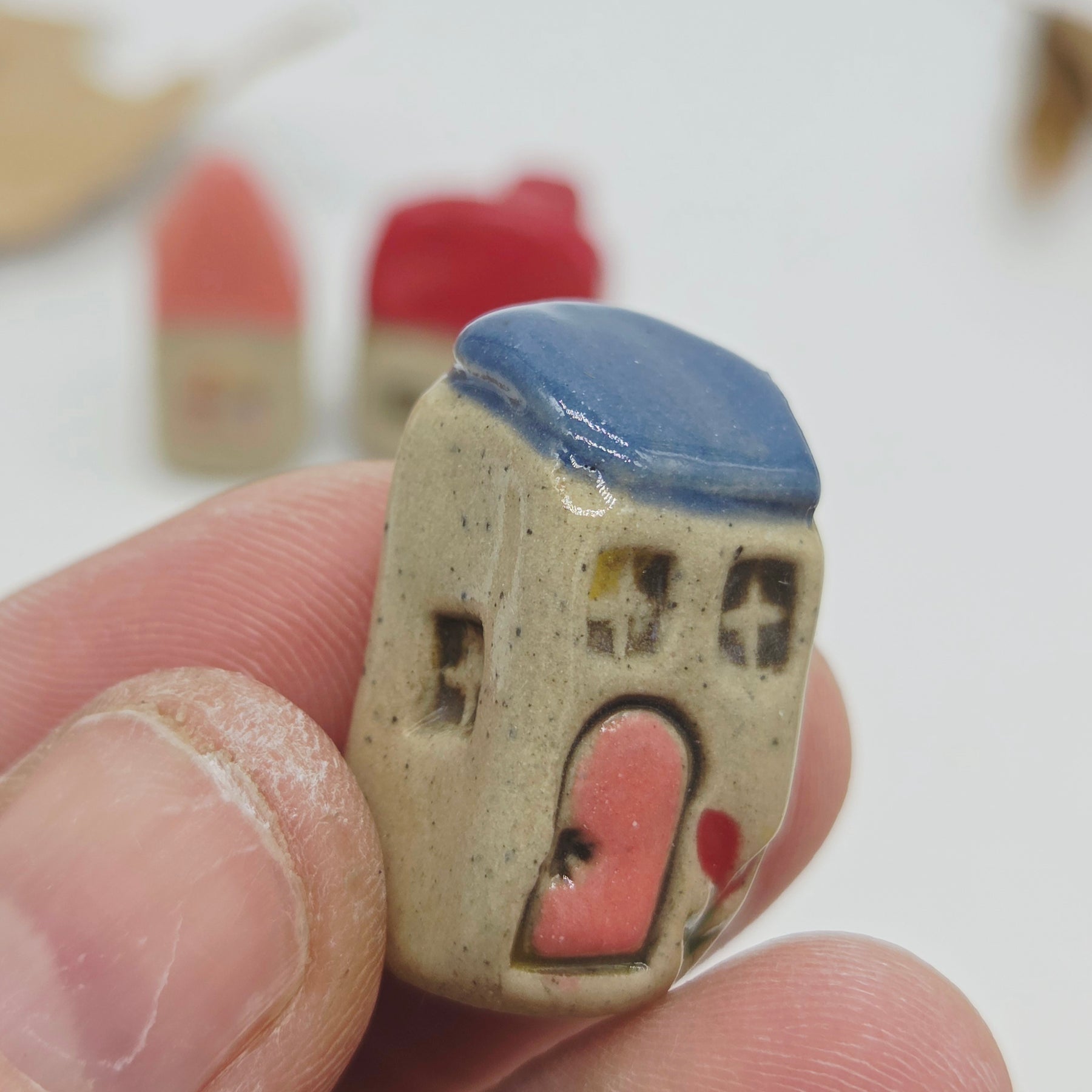 Tiny Ceramic Village - Lollipop Lane