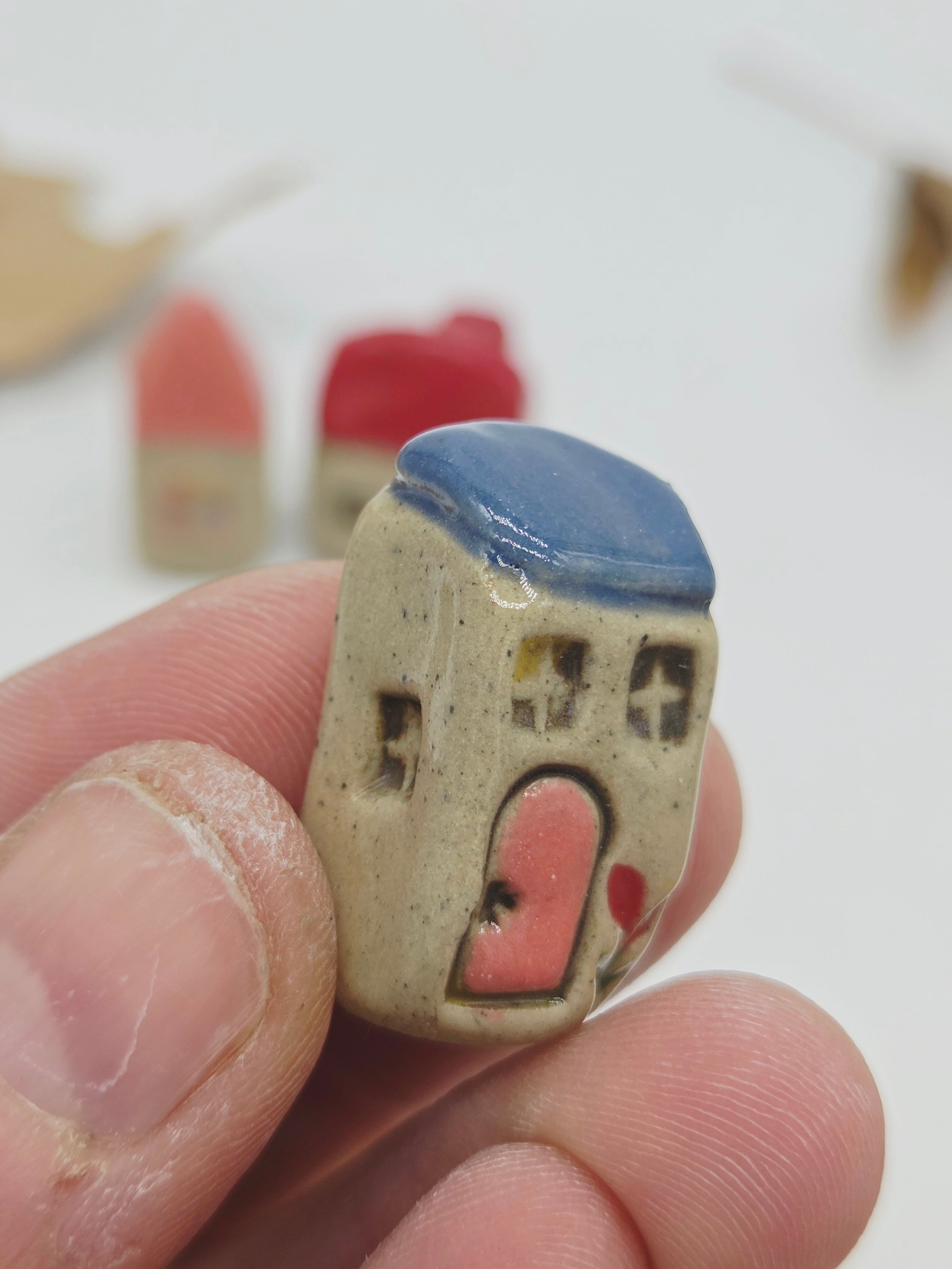 Tiny Ceramic Village - Lollipop Lane
