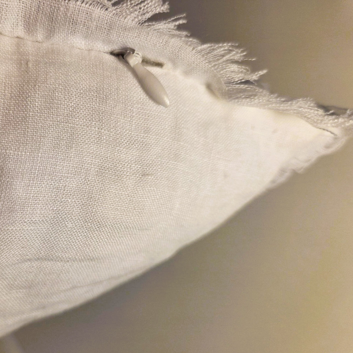 Hand Screen Printed Cockatoo- French Linen cushion covers (2 sided)