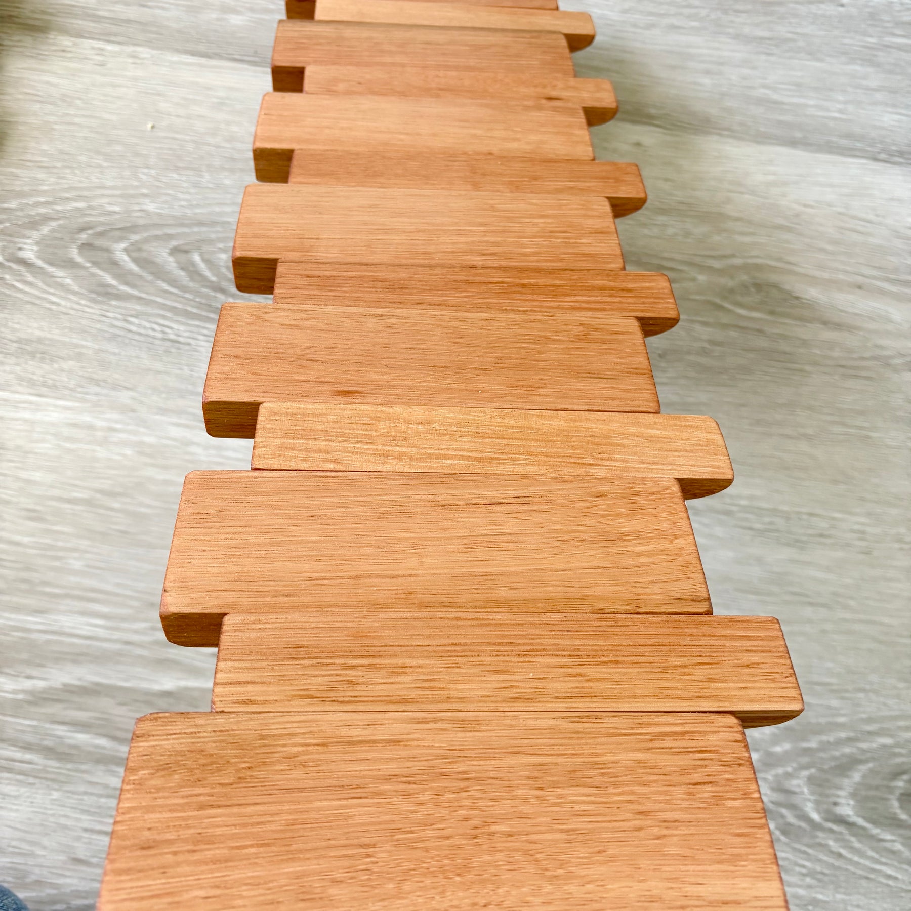 No.2 Tasmanian oak Piano style Coatrack