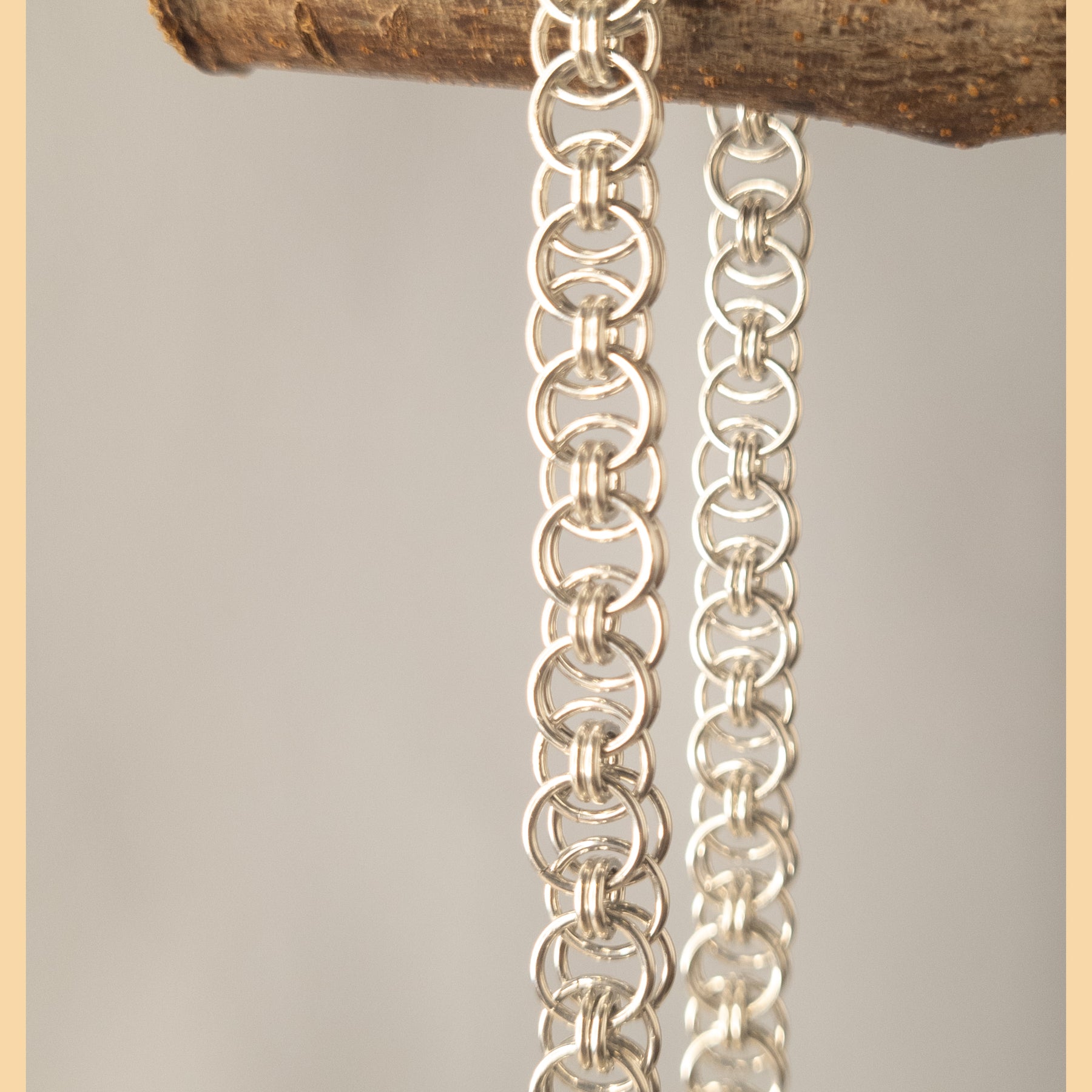 Chainmaille Helm Weave Bracelet