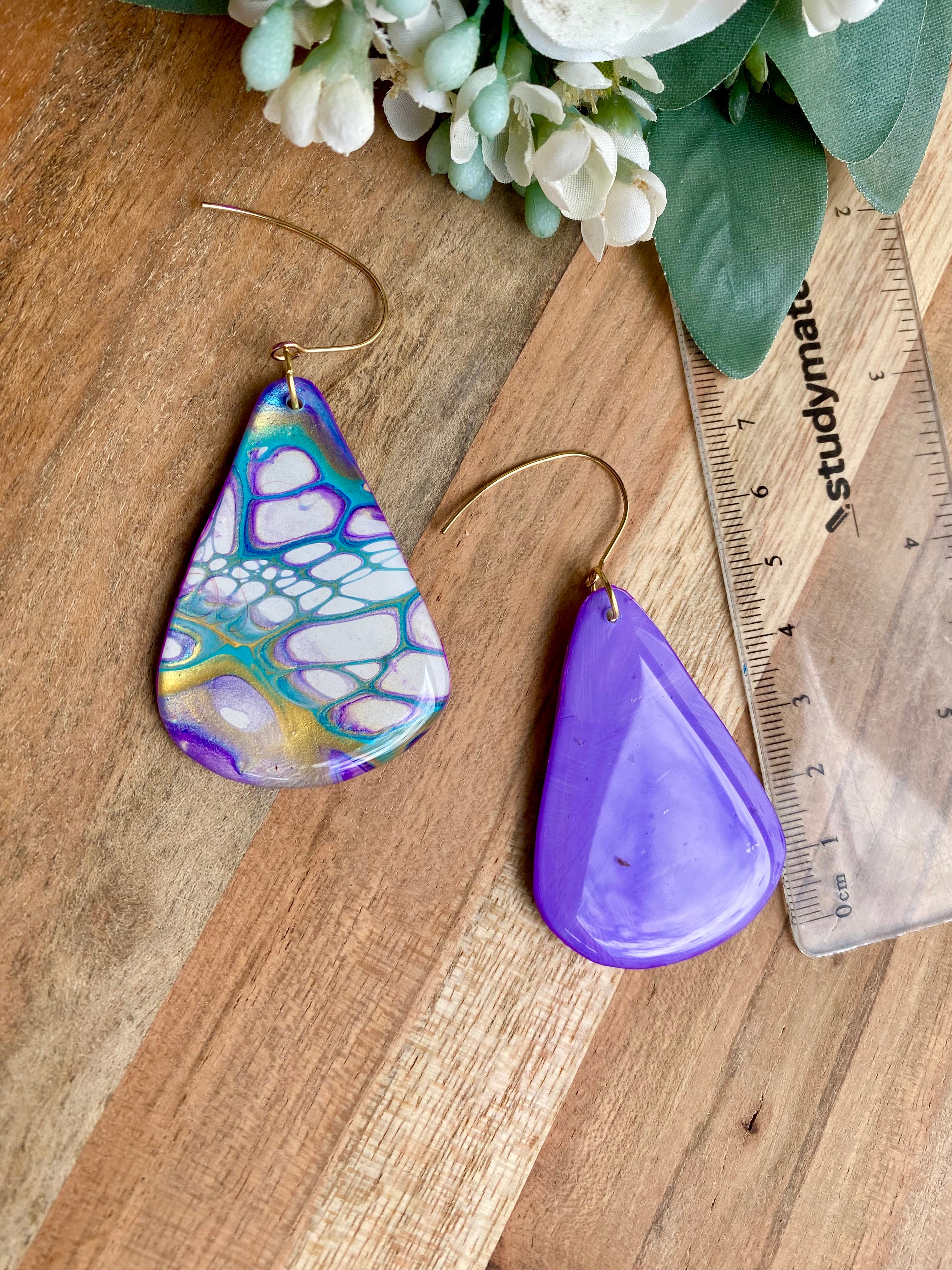 Artisan Statement Dangle Earrings