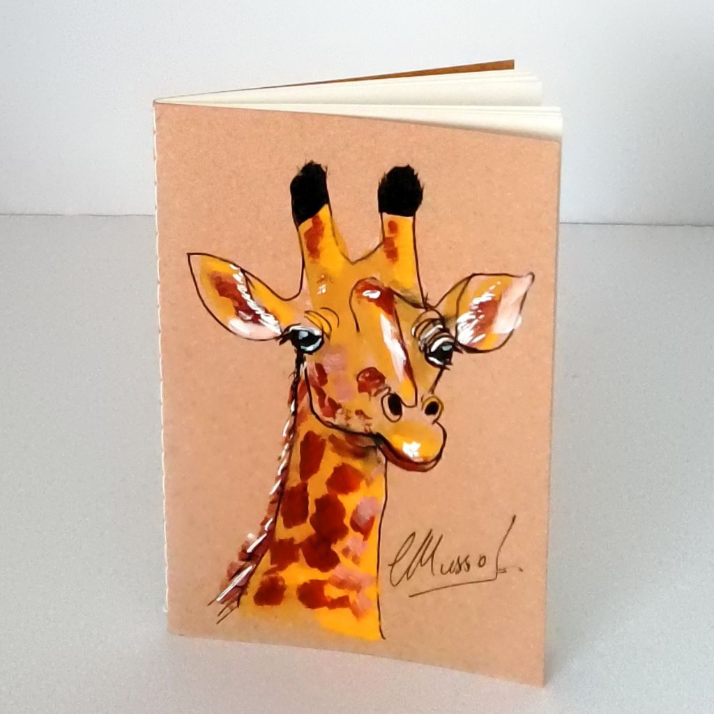 Safari Animal Handpainted Pocket Notebooks