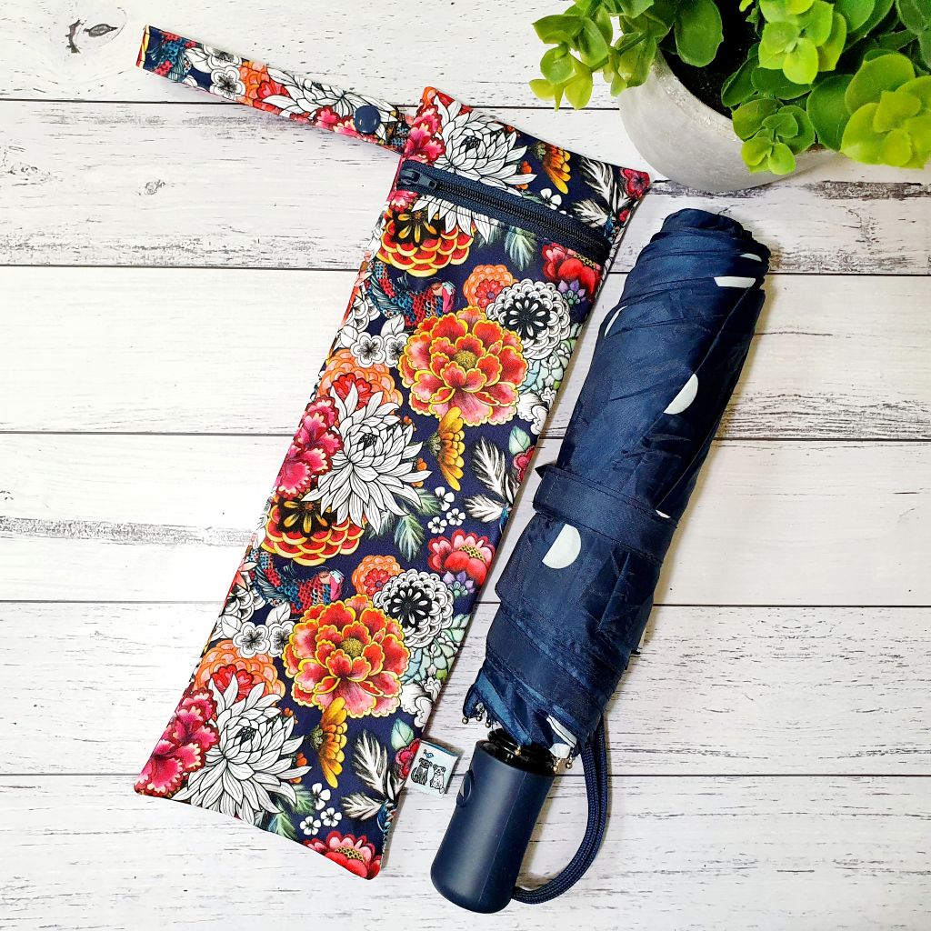Umbrella Bag, Waterproof Reusable Zip Bag - 4 Options