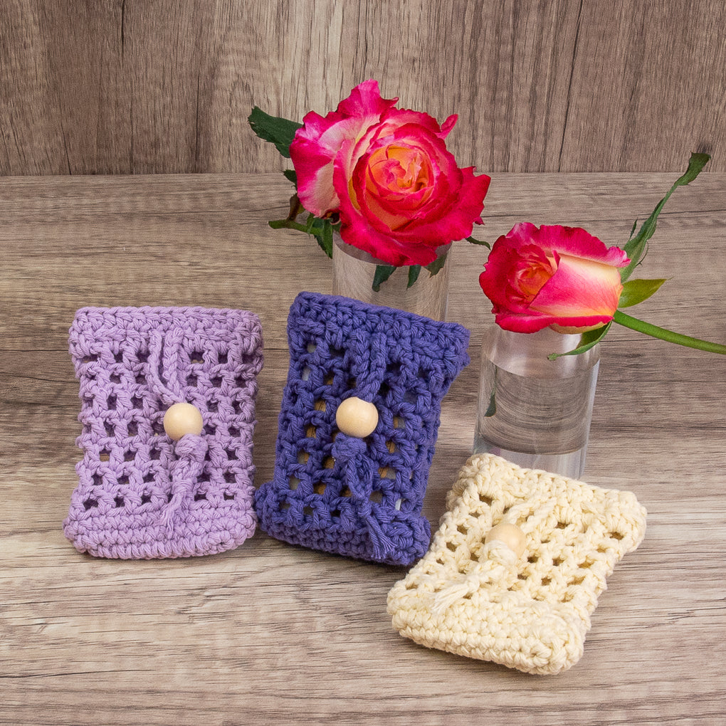 Soap Saver Sets - Bathroom Washer Alternatives - Set of Three with Soap
