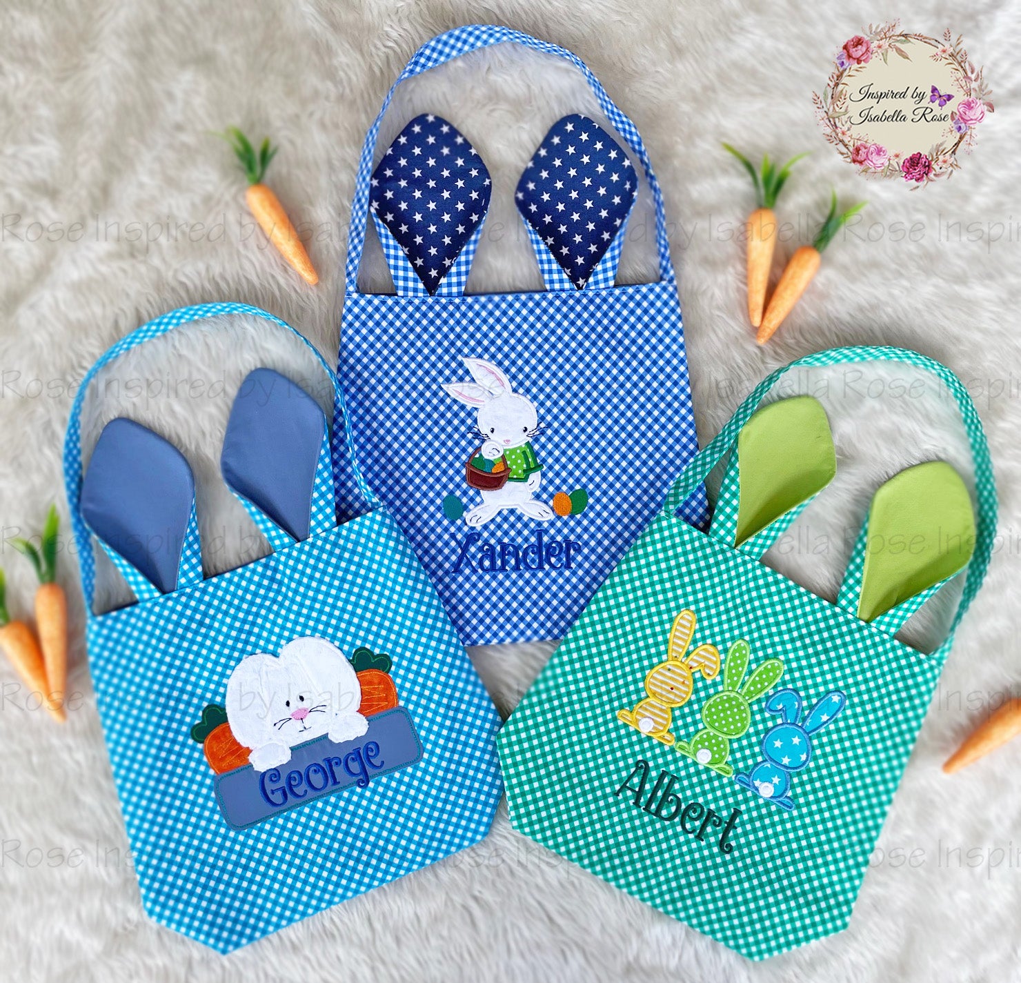 Personalised Easter bag, Egg Hunt, Gift bag, Made to order