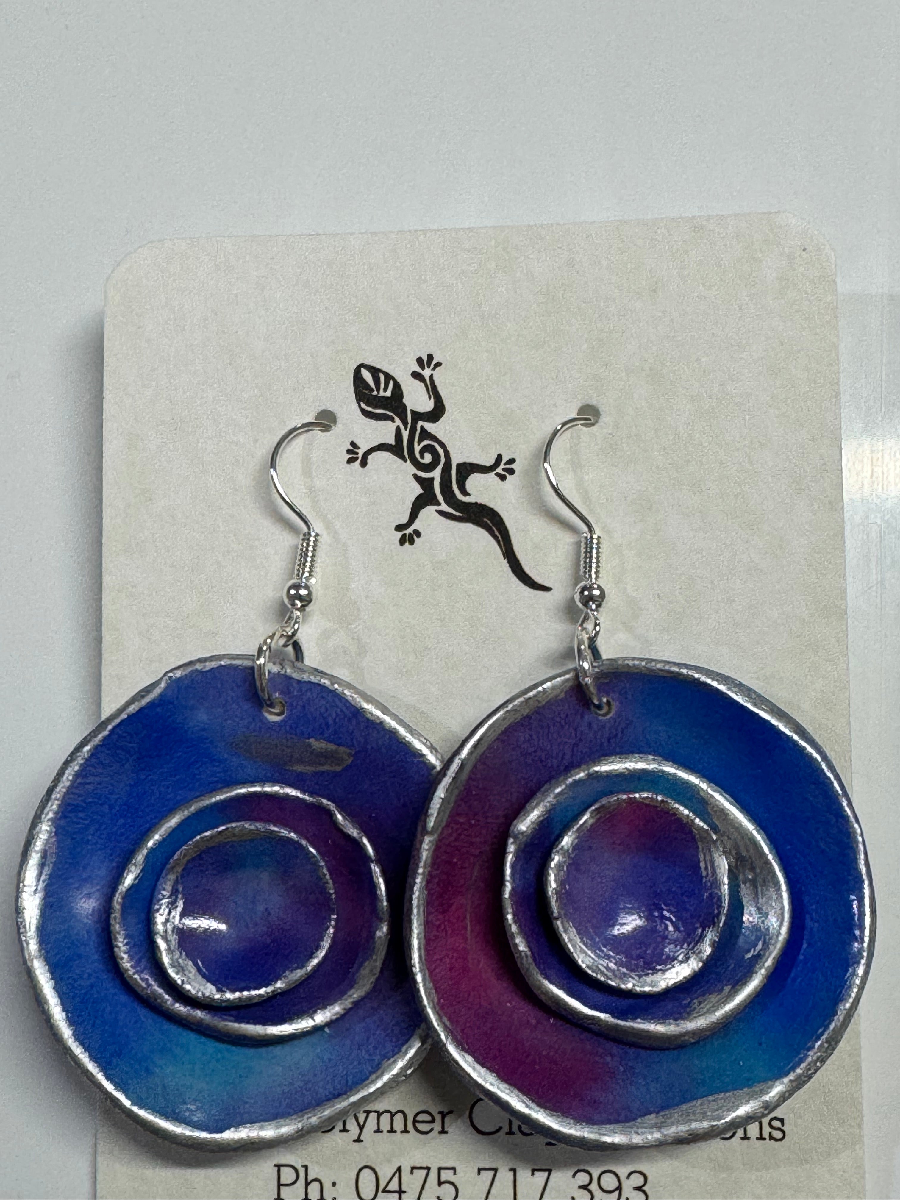 Galaxy Swirl Earrings