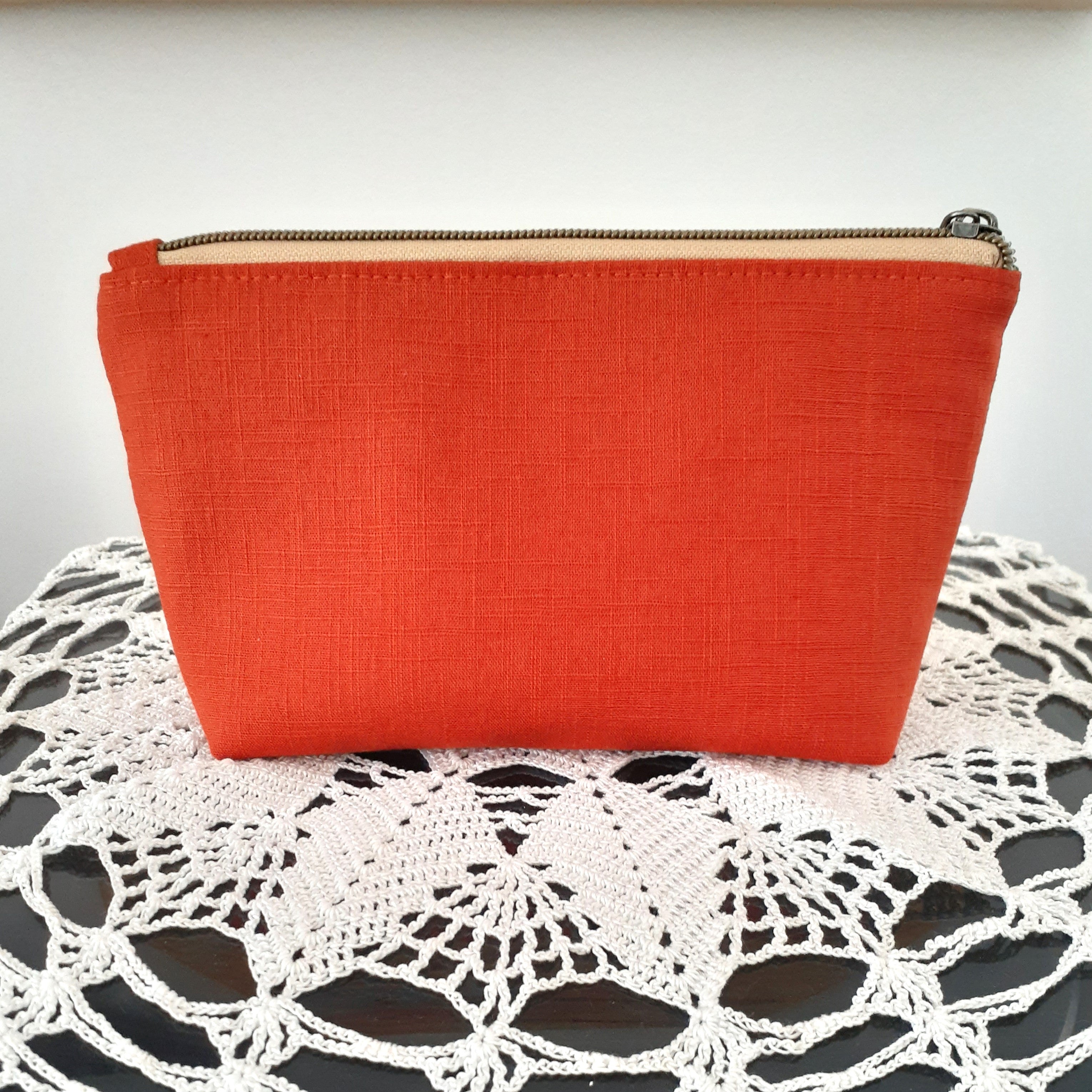 Pretty Peonies & Magnolias - Practical Zippered Pouch