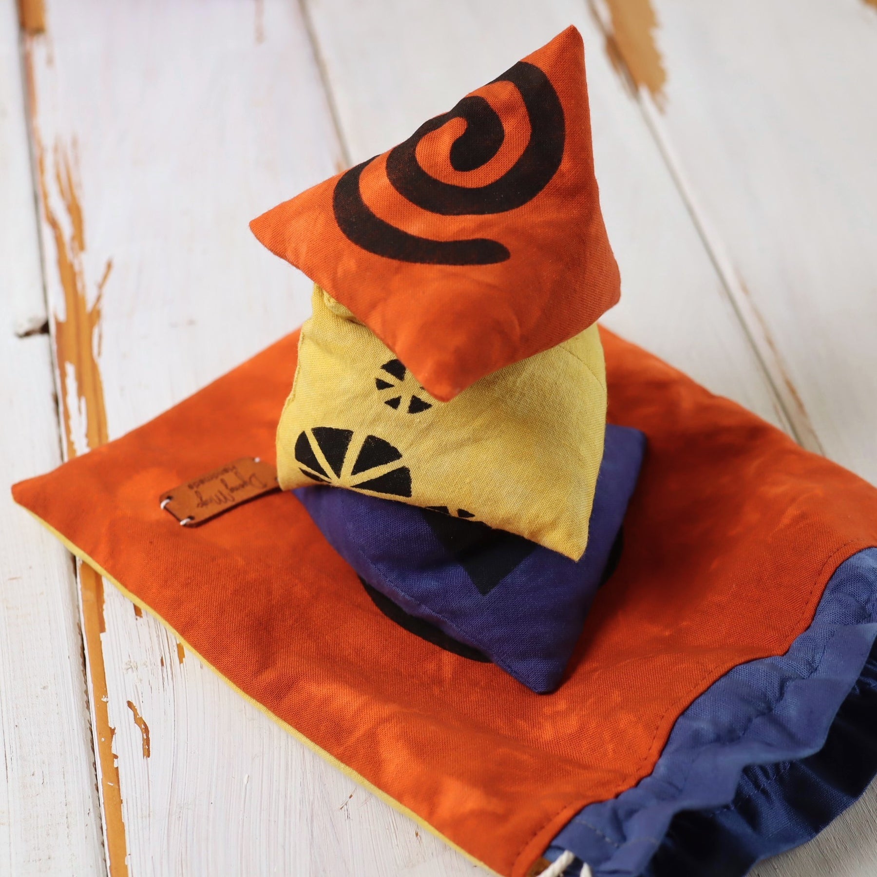 4 Piece Juggling Set, Juggling Bags, Juggling Beanbags, HandWarmers